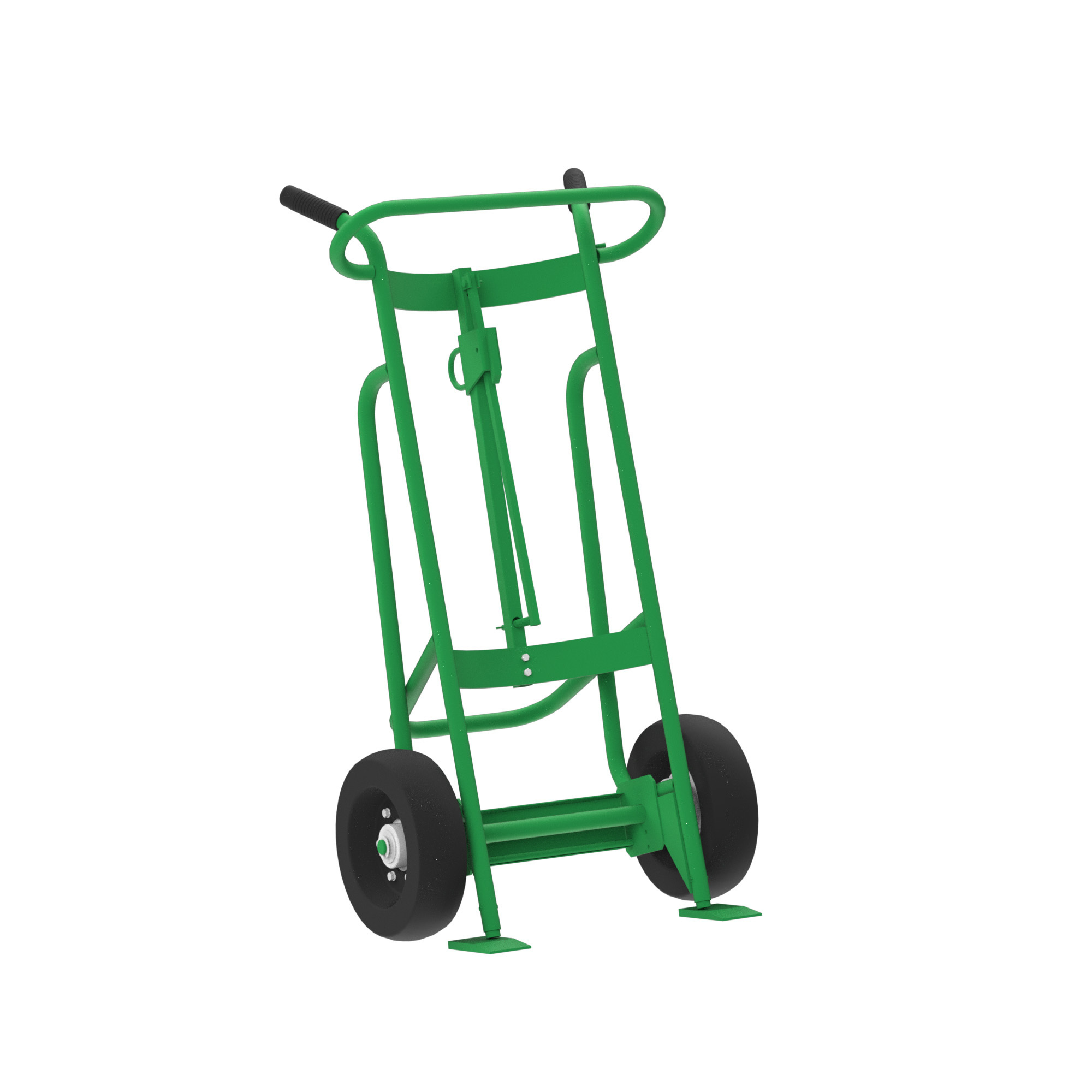 Valley Craft, 2-Wheel Drum Hand Truck, Load Capacity 1000 lb, Height 52 in, Material Steel, Model F82025A4