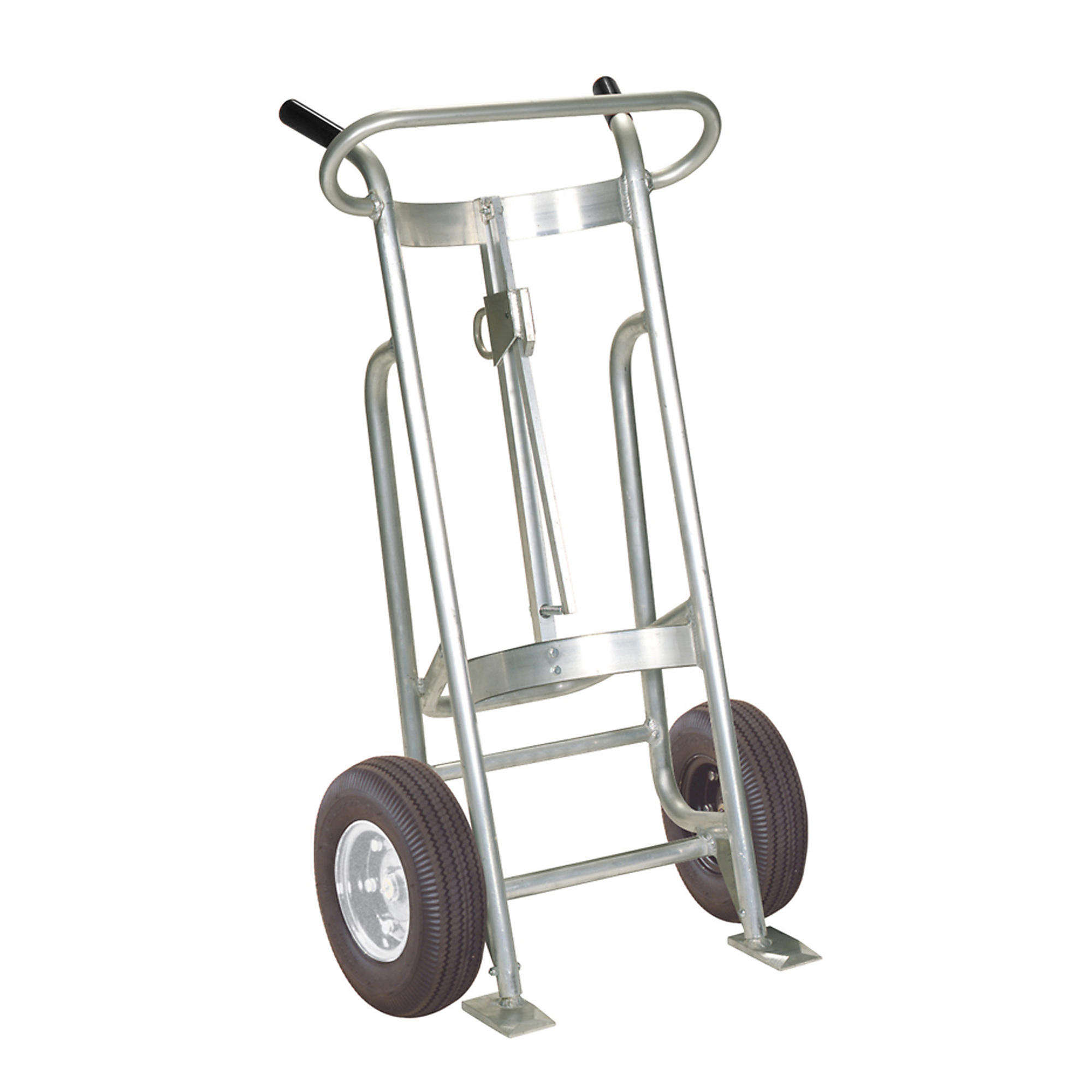 Valley Craft, 2-Wheel Drum Hand Truck, Load Capacity 1000 lb, Height 52 in, Material Aluminum, Model F81500A0