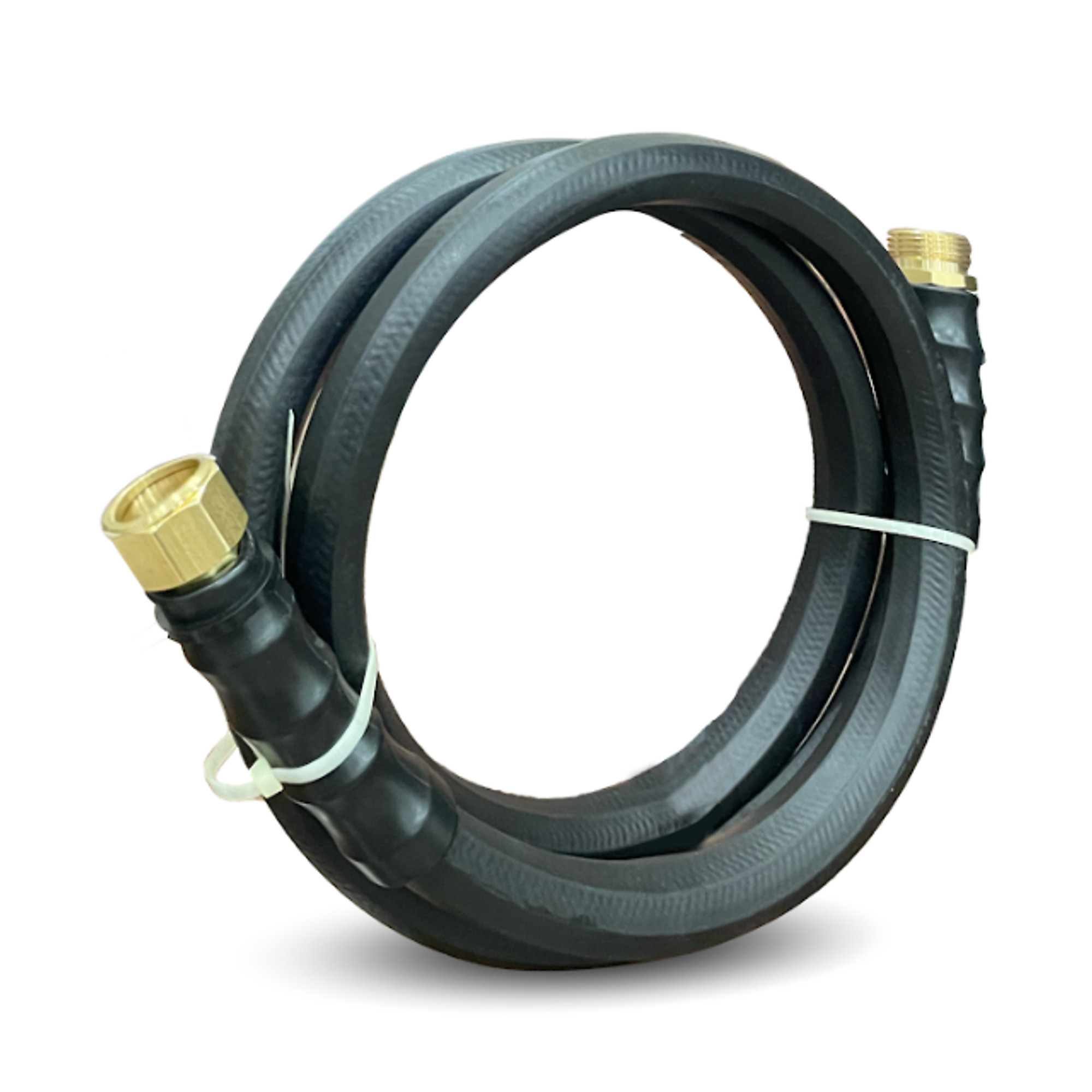 Strongway Rubber Garden Hose, 15ft., 5/8Inch Connection, 150 PSI