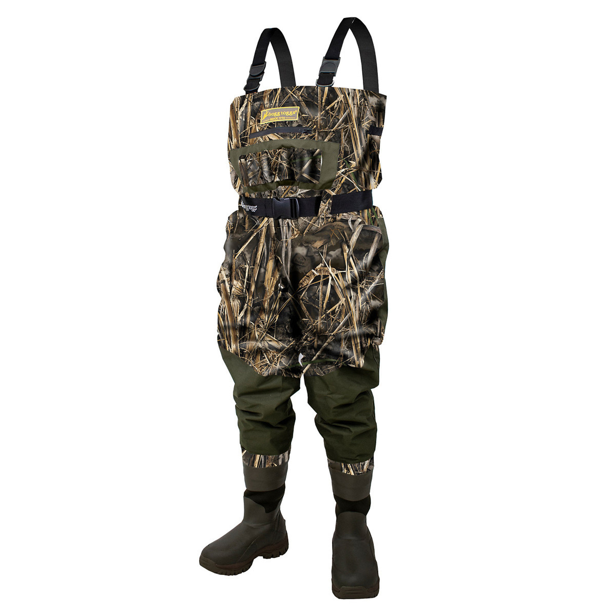 frogg toggs, JR Grand Refuge 3.0 Bootfoot Wader, Size 4 Width Medium, Color Realtree Max-7 Model 2GR003-833-040J