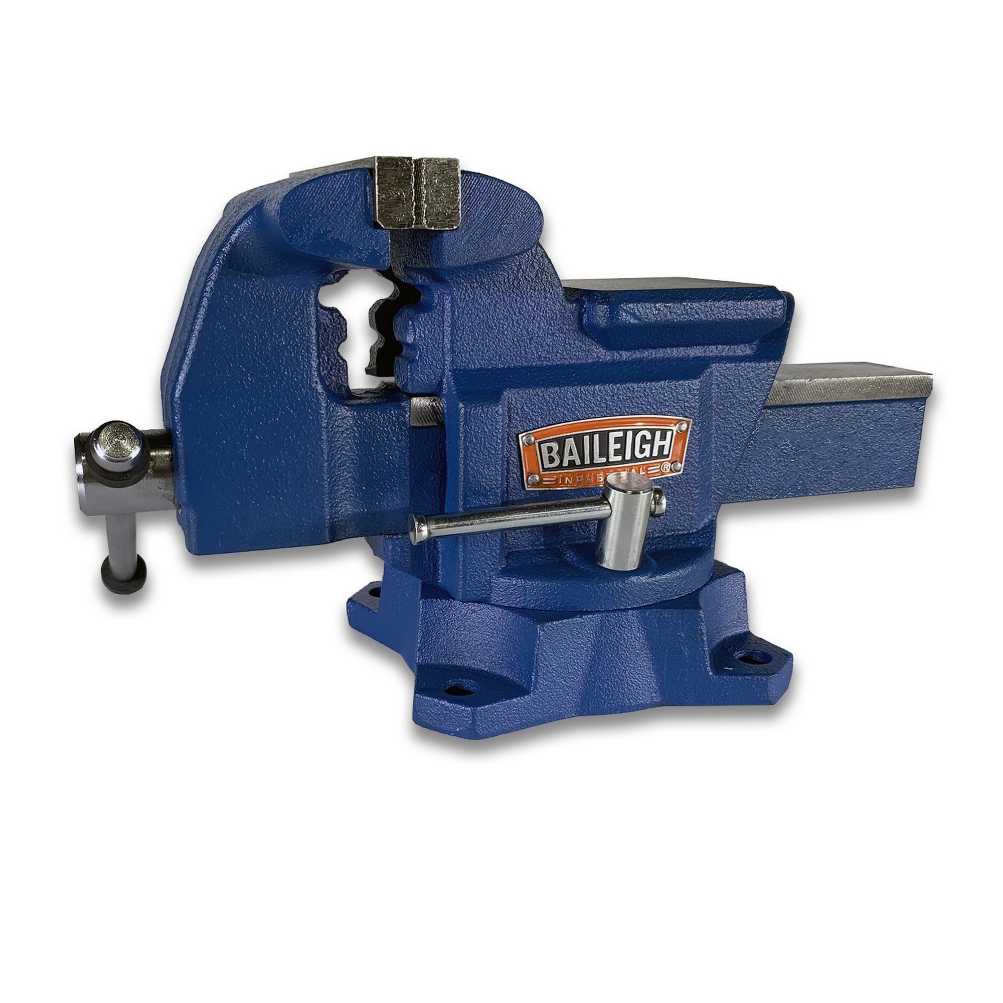 Baileigh, Vise, Jaw Width 4 in, Jaw Capacity 6 in, Model BV-4I