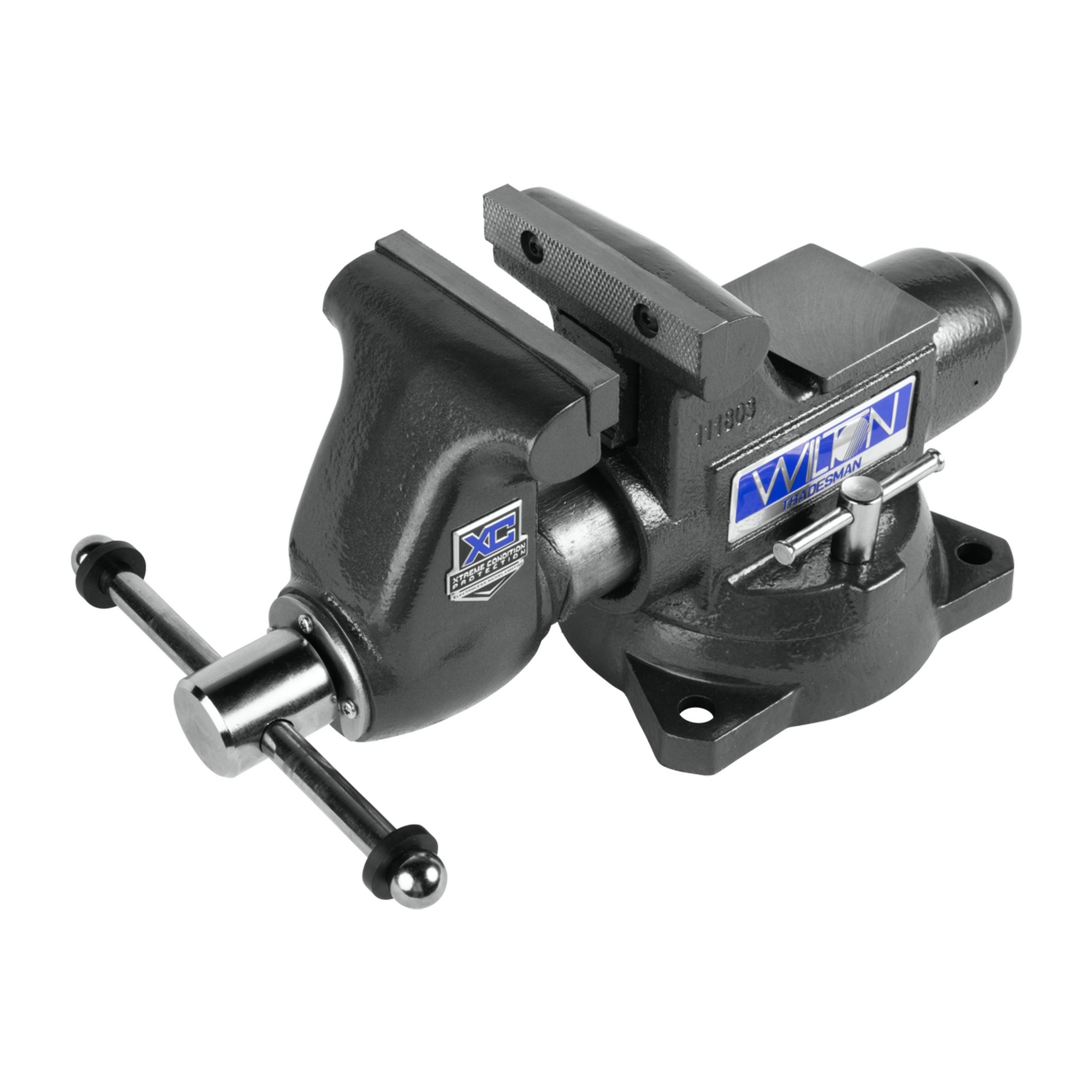 Wilton, Tradesman XC Vise, Jaw Width 4.5 in, Jaw Capacity 6 in, Material Iron, Model 1745XC -  28840