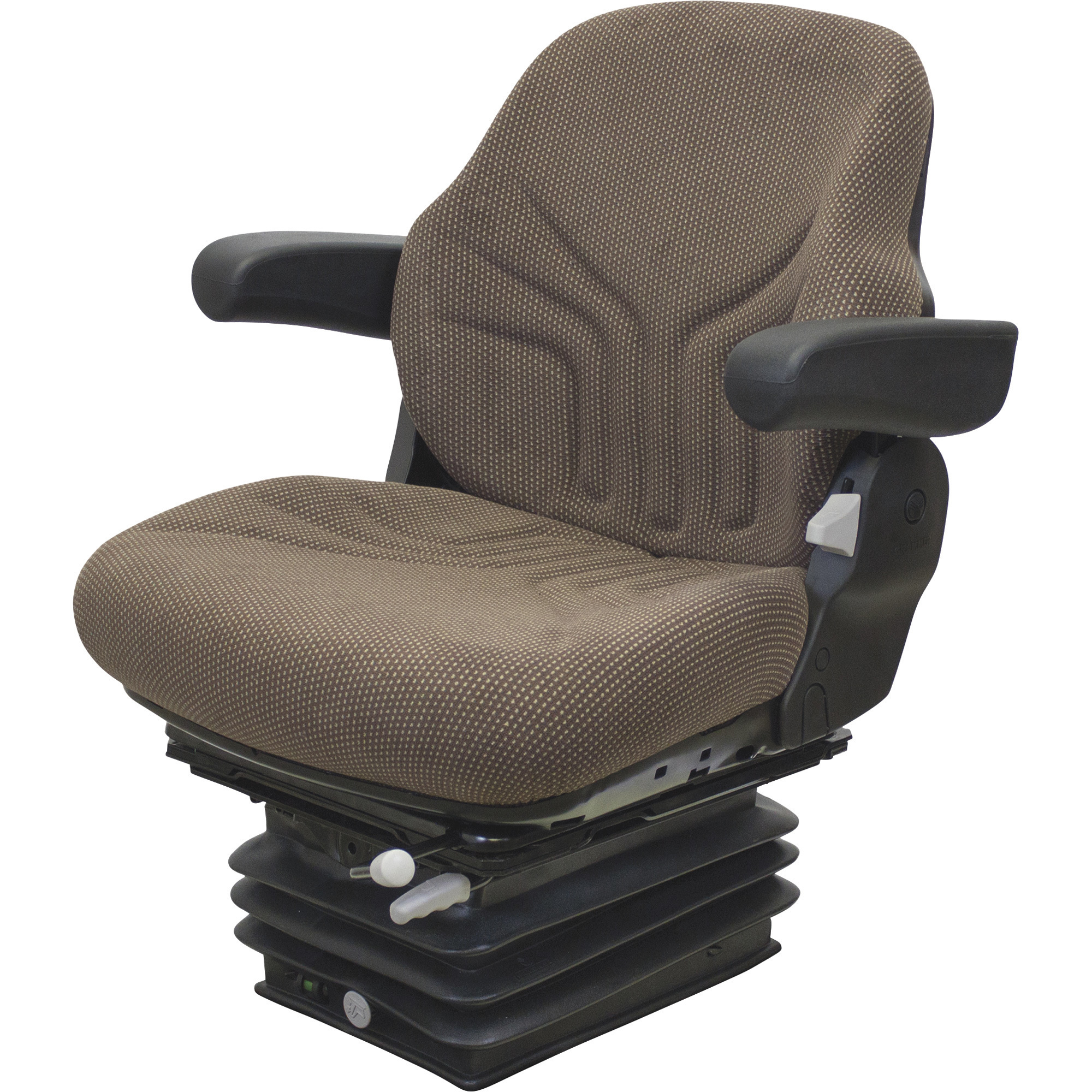 Grammer Brand John Deere Series Mechanical Reclining Seat and Air Suspension Combo, Fits John Deere 30 Early Series, 285-Lb. Capacity, Model 6791