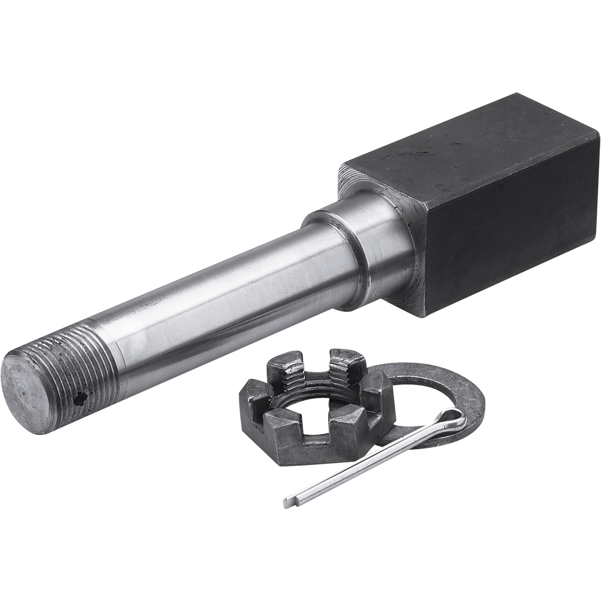 Ultra-Tow Axle Spindle â 1 1/2Inch Square, 8Inch Long, Single