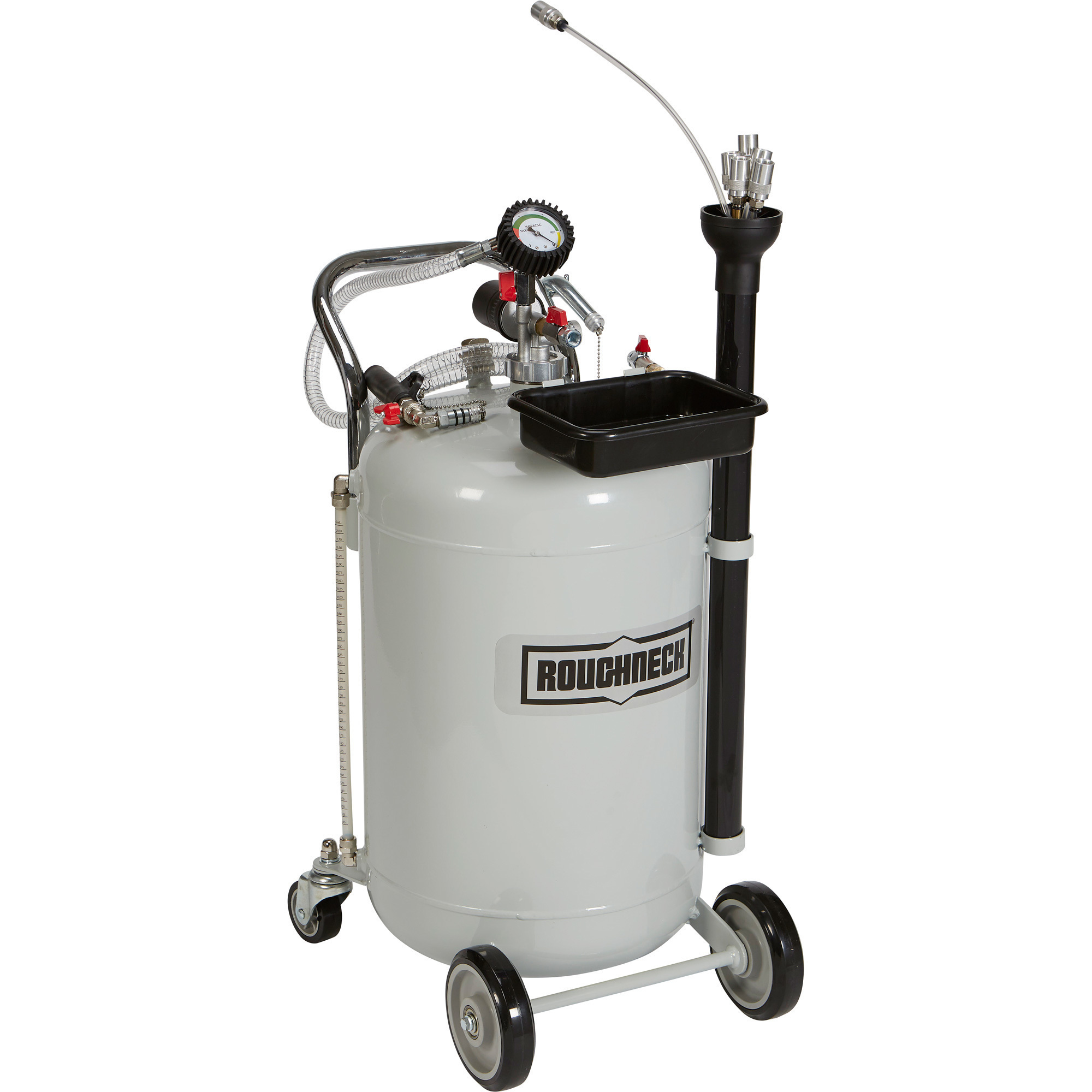 Roughneck Air-Operated Waste Oil Changer, 17-Gallon Tank