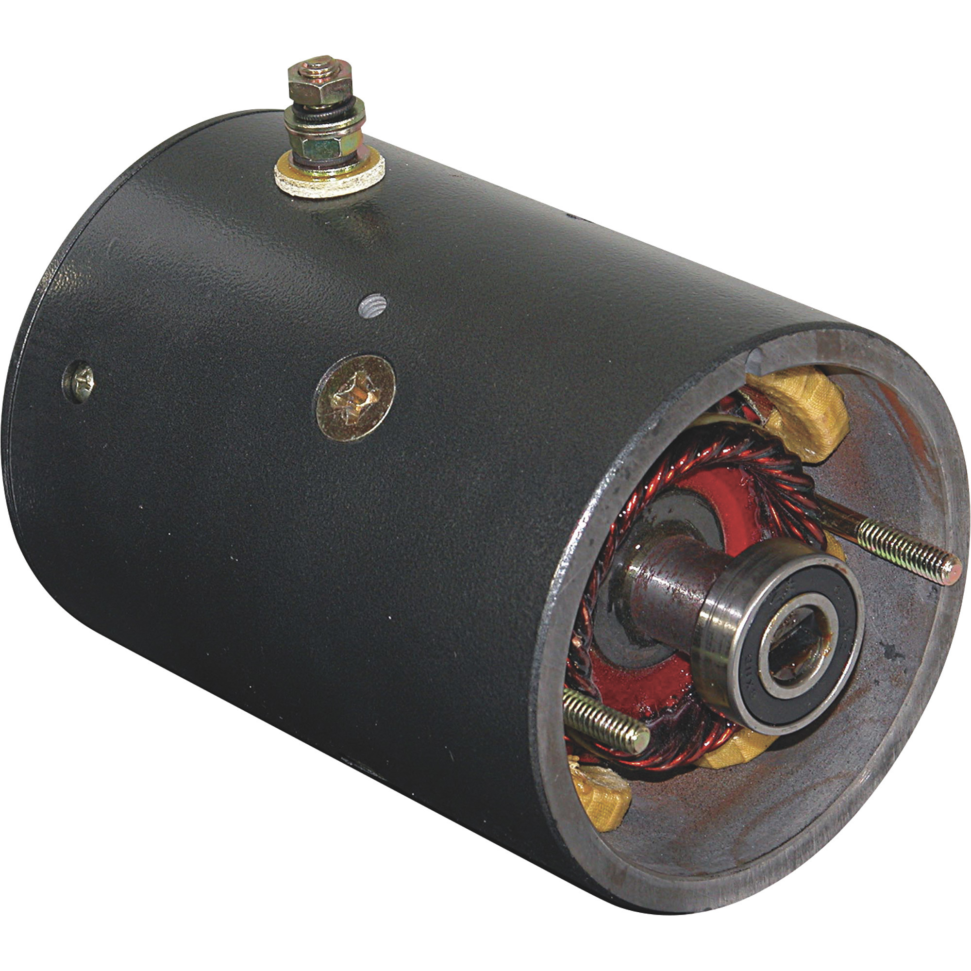 Buyers Products S.A.M. Tang Shaft Motor for SnoWay Plows, 12 Volt DC, Model 1303600