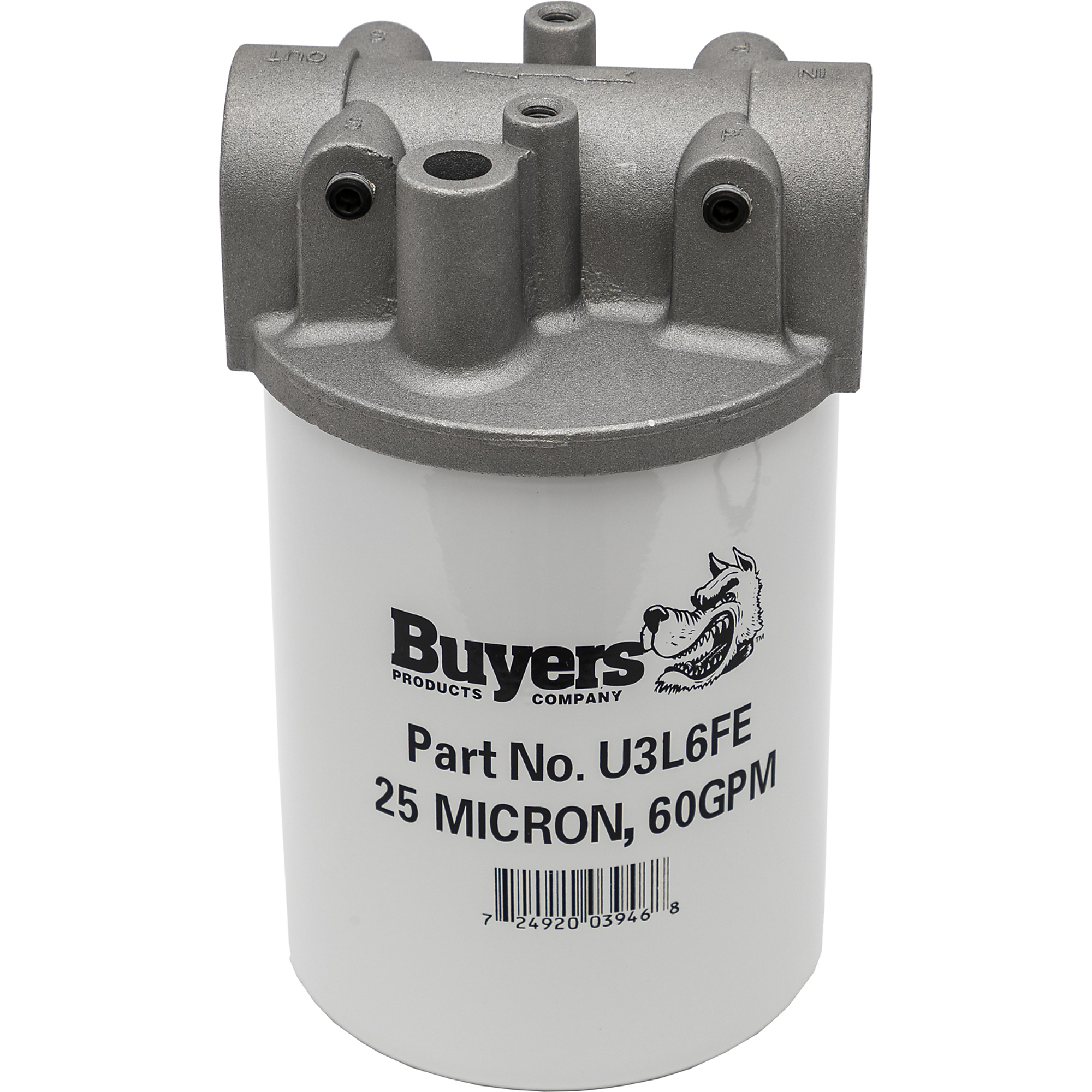 Buyers Products, 50 GPM Return Line Filter Assembly, Model HFA22525