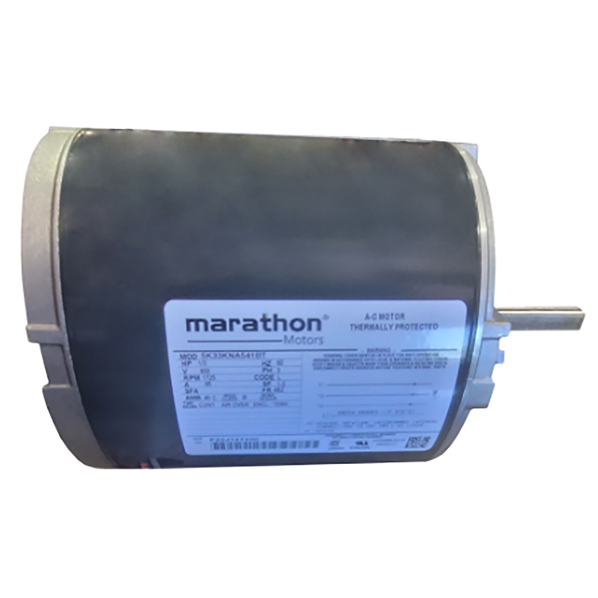 Caloritech, Replacement Motor, 600V, 1/3 HP, Heat Type Forced Air, Heat Output 0 Btu/hour, Model B11085-04