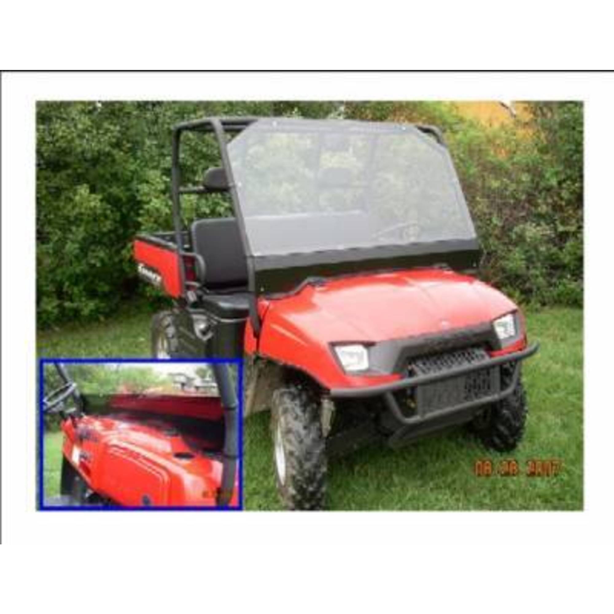 Extreme Metal Products, Polaris Ranger Windshield, Model 9885