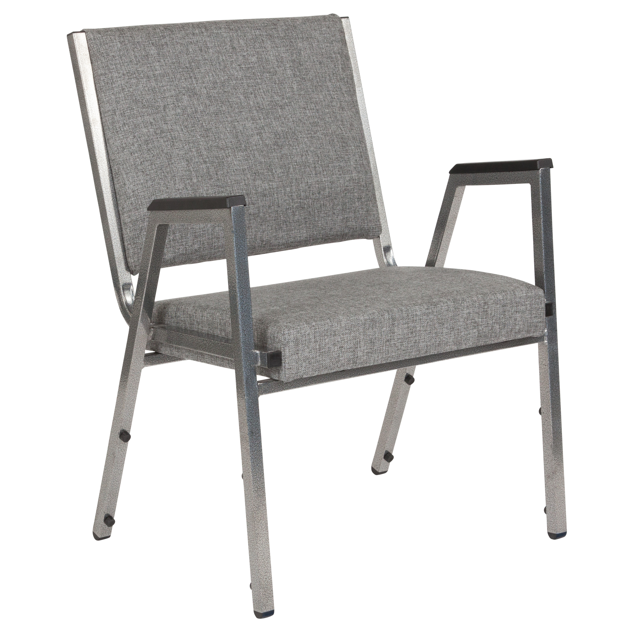 Flash Furniture, 1000 lb. Rated Gray Fabric Bariatric Arm Chair, Primary Color Gray, Included (qty.) 1, Model XU604436701GY