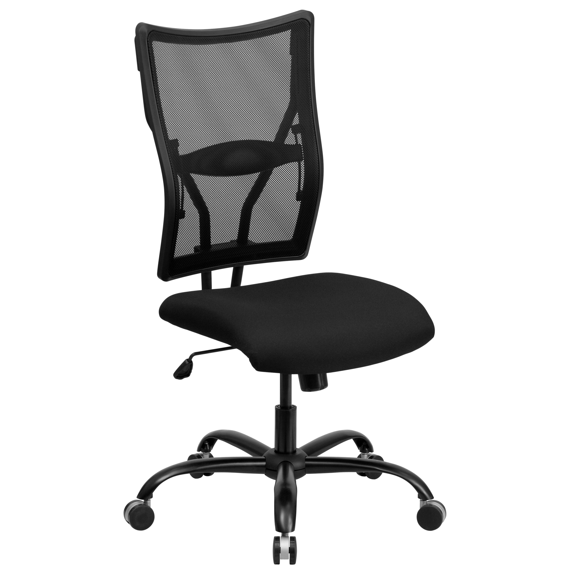 Flash Furniture, Big Tall 400 lb. Rated Black Mesh Office Chair, Primary Color Black, Included (qty.) 1, Model WL5029SYG