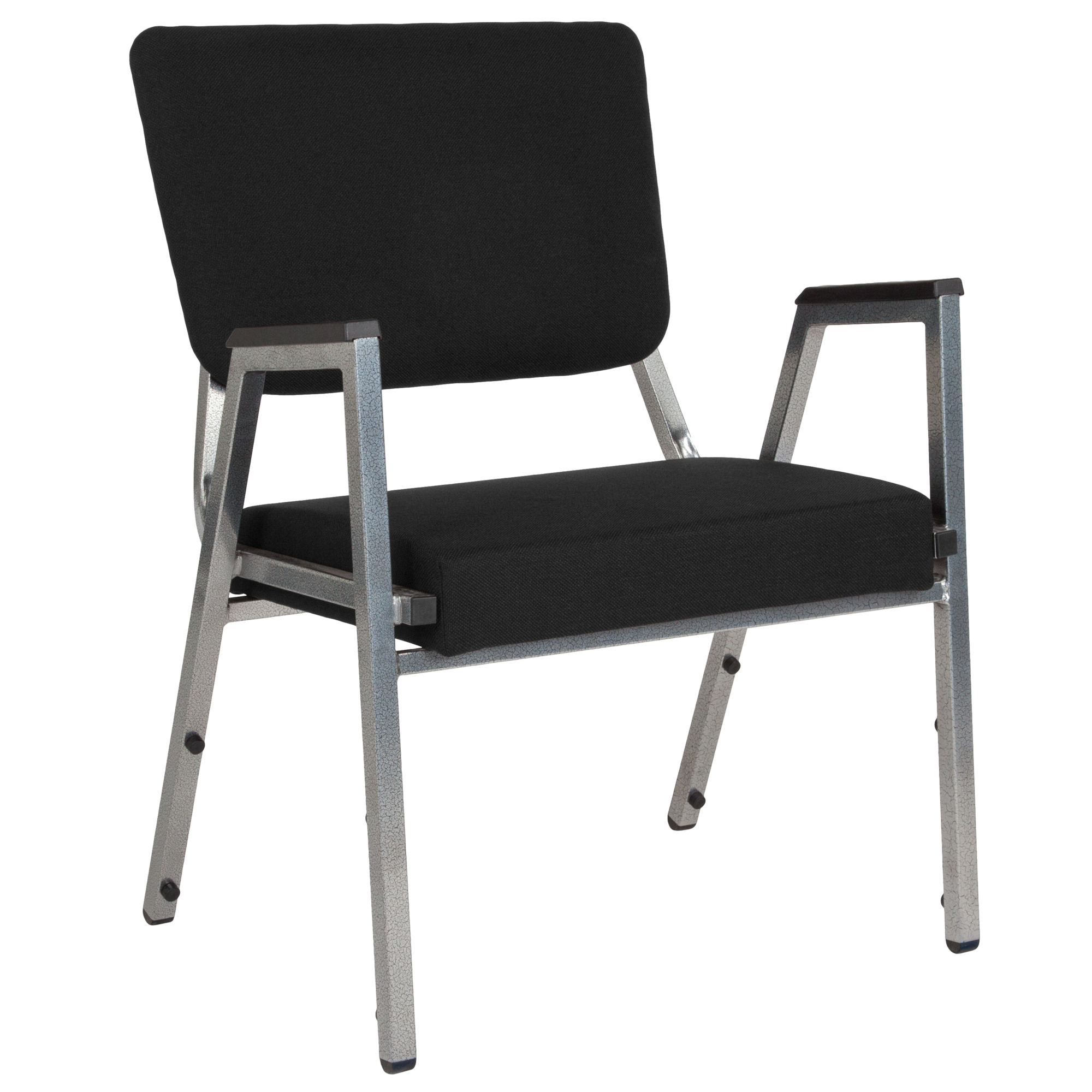 Flash Furniture, 1000 lb. Rated Black Fabric Bariatric Arm Chair, Primary Color Black, Included (qty.) 1, Model XU604436702BK