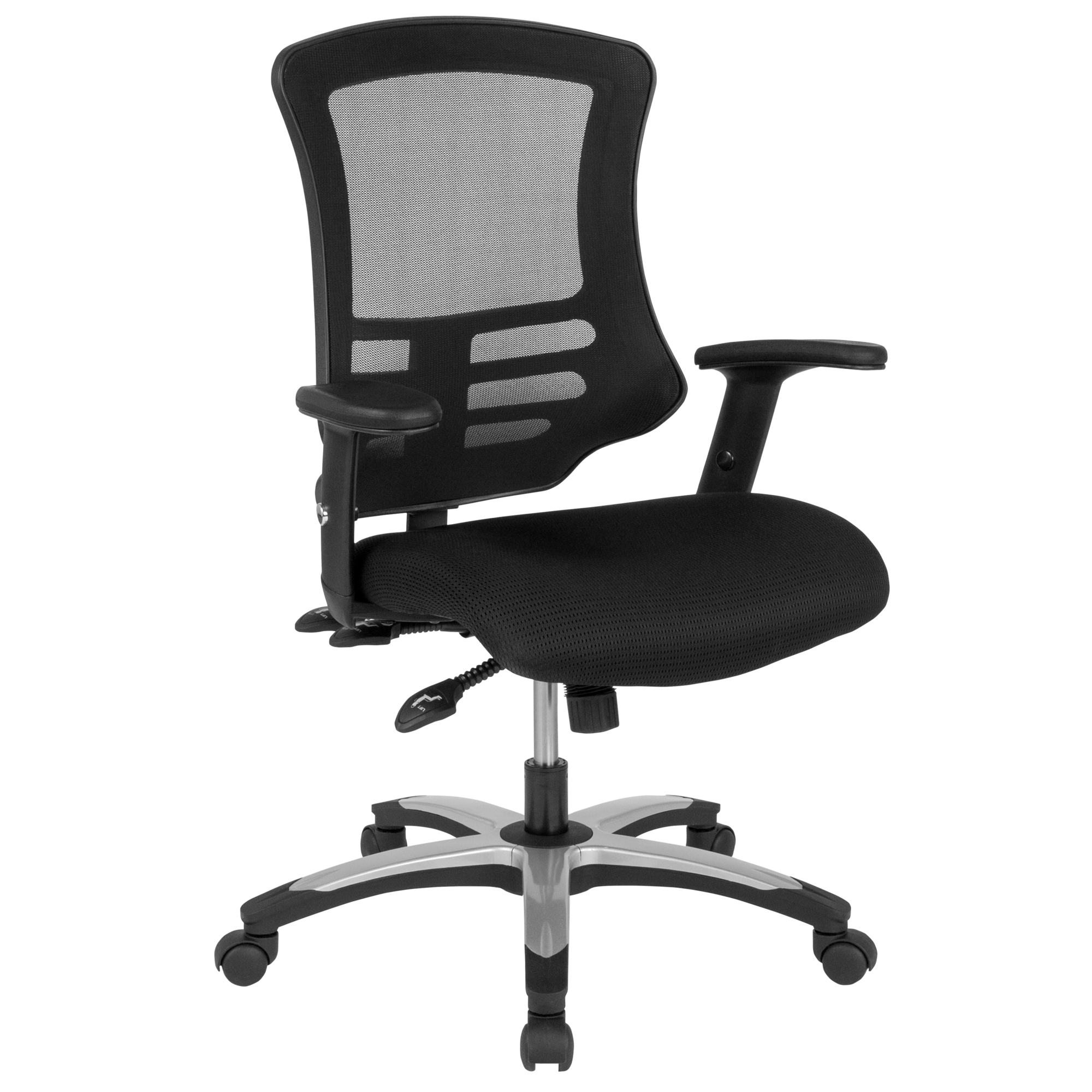 Flash Furniture, High Back Black Multifunction Swivel Office Chair, Primary Color Black, Included (qty.) 1, Model BLLB8817