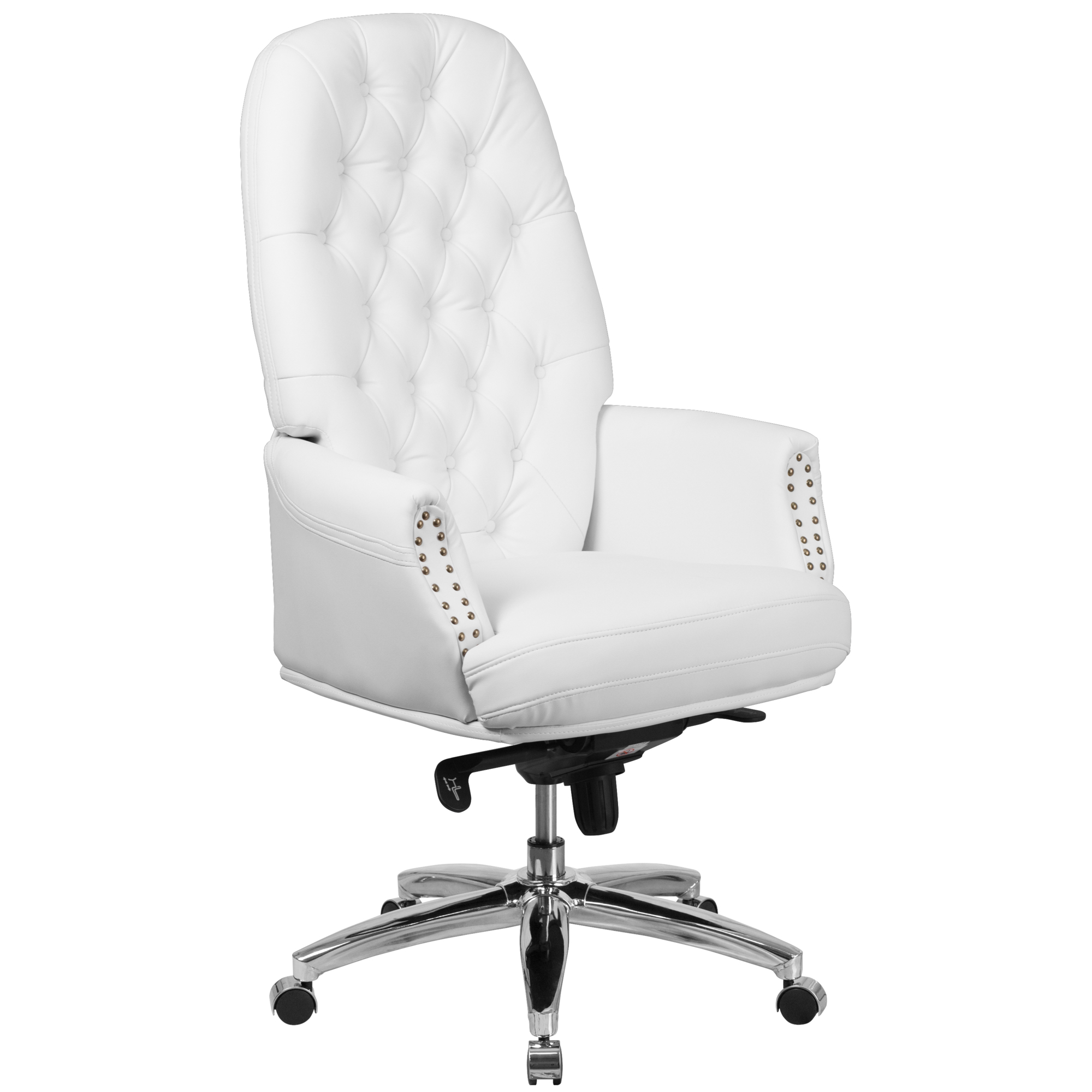 Flash Furniture, High Back White LeatherSoft Multifunction Chair, Primary Color White, Included (qty.) 1, Model BT90269HWH