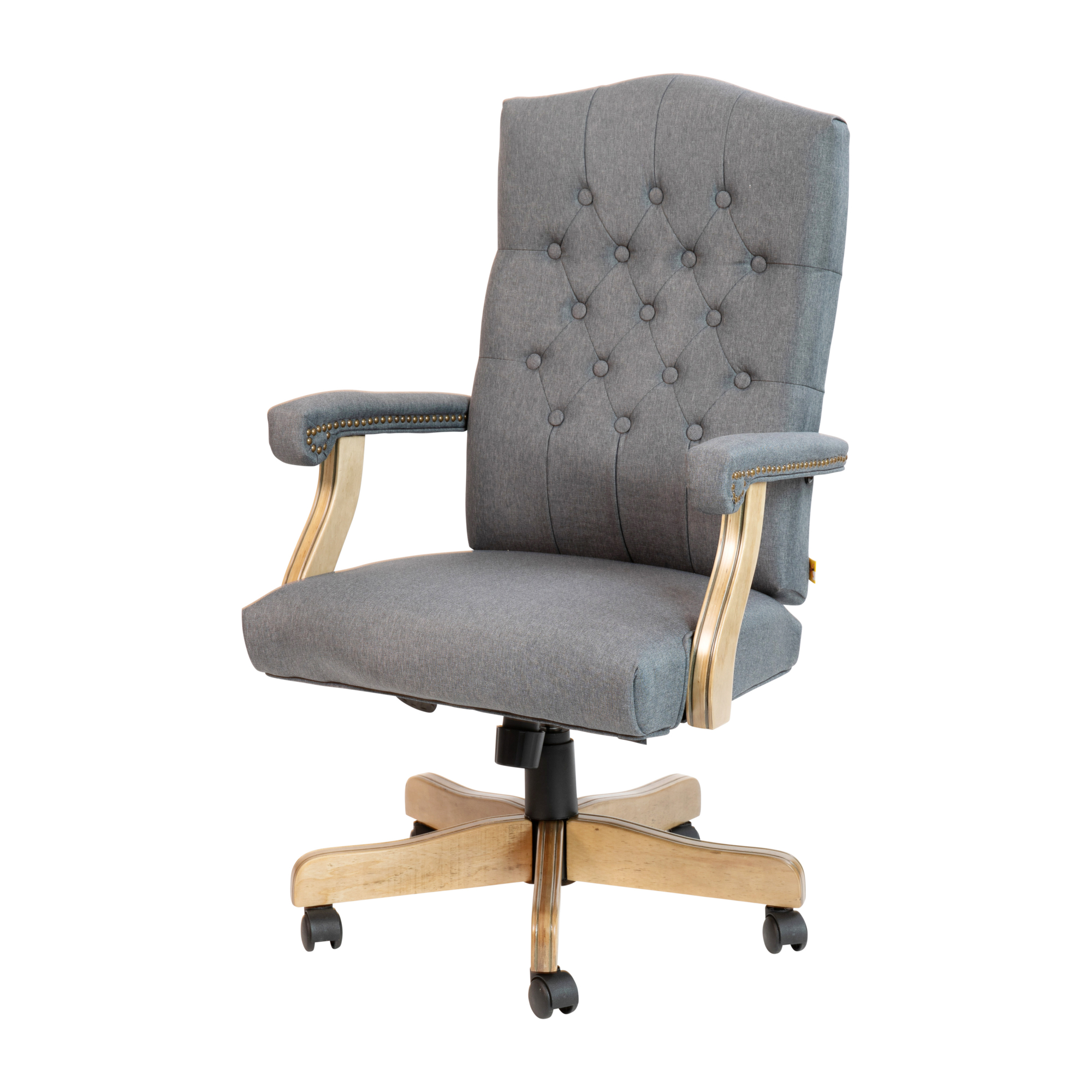 Flash Furniture, Gray Classic Executive Office Chair, Primary Color Gray, Included (qty.) 1, Model 802GR