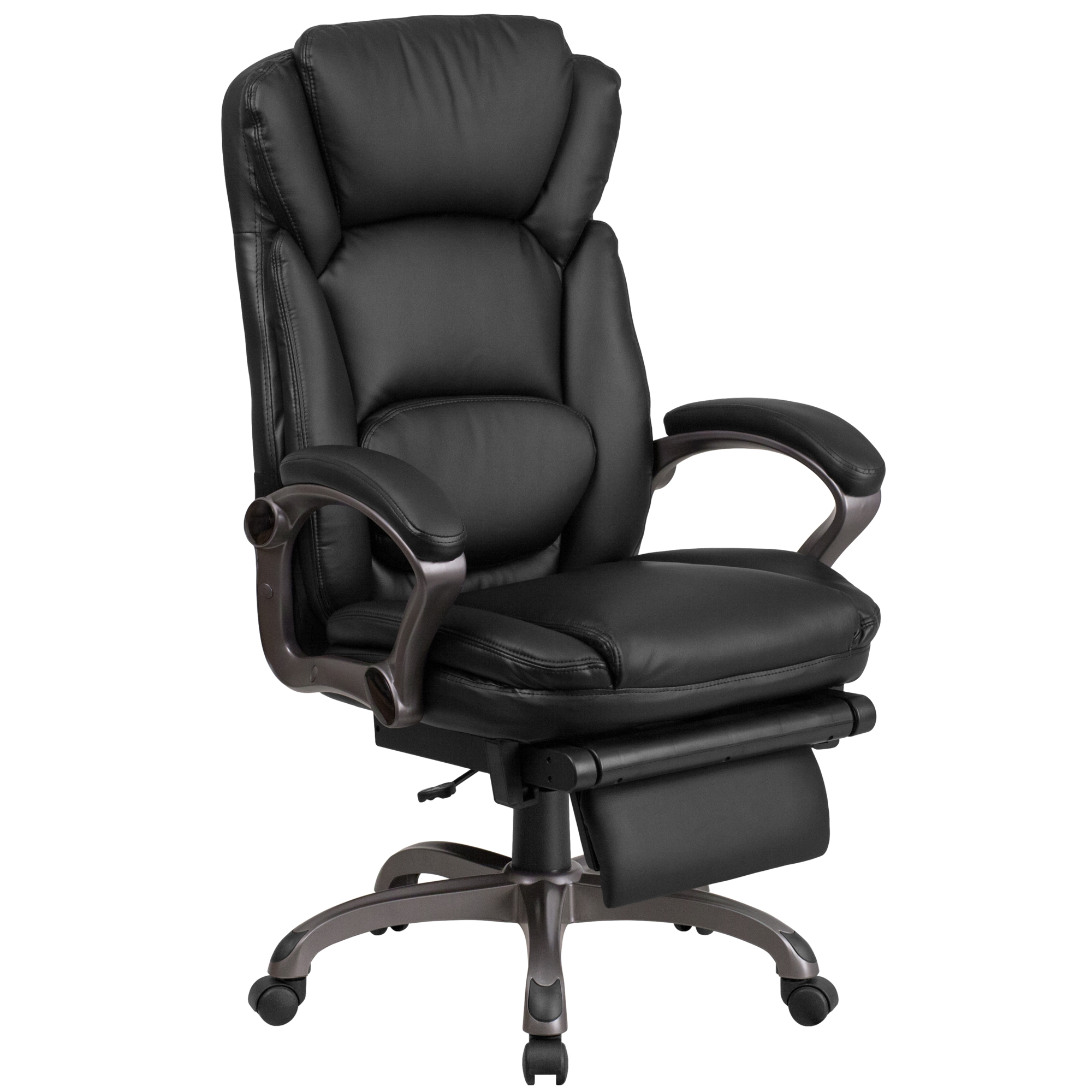 Flash Furniture, High Back Black LeatherSoft Reclining Office Chair, Primary Color Black, Included (qty.) 1, Model BT90279H