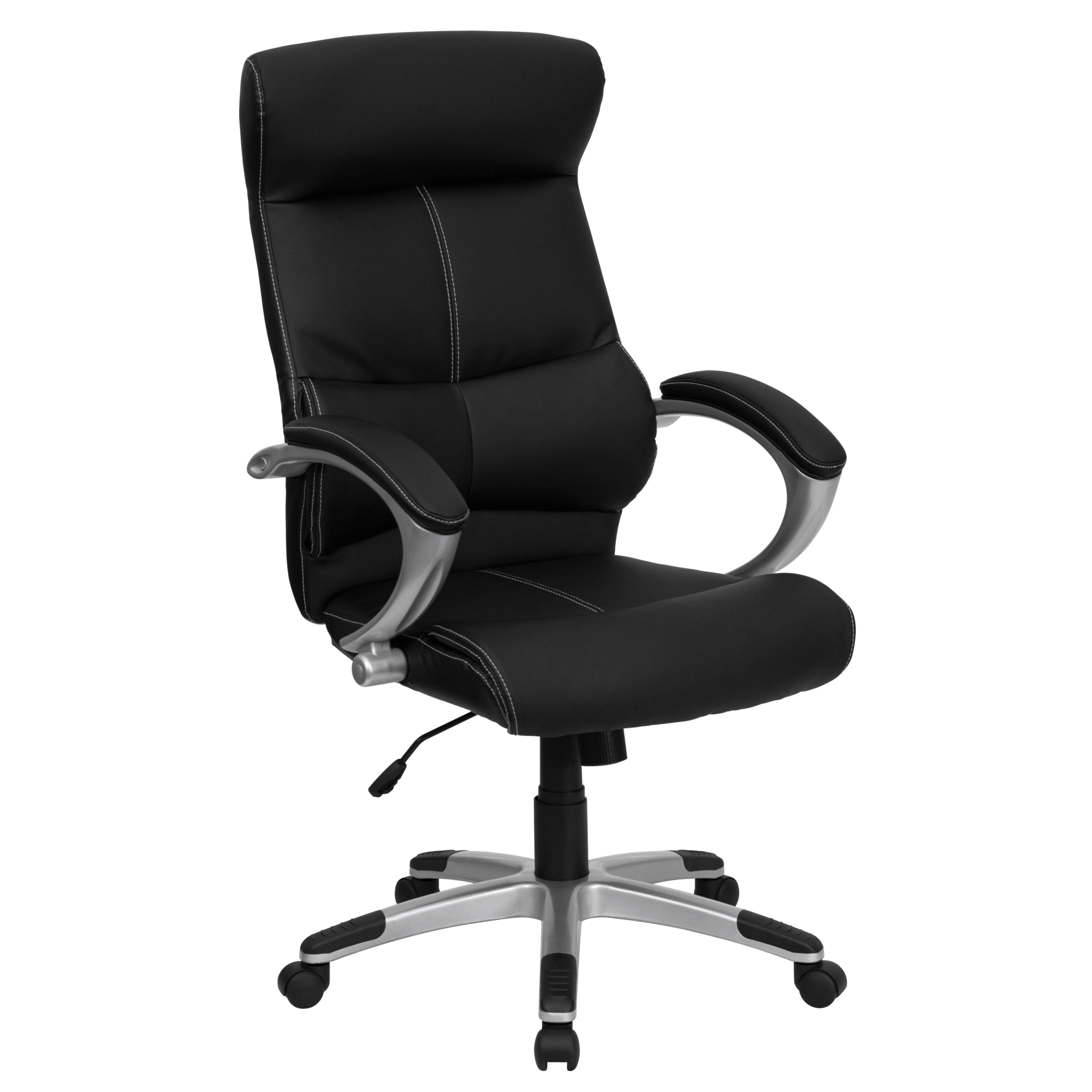 Flash Furniture, High Back Black LeatherSoft Executive Chair, Primary Color Black, Included (qty.) 1, Model H9637L1CHIGH