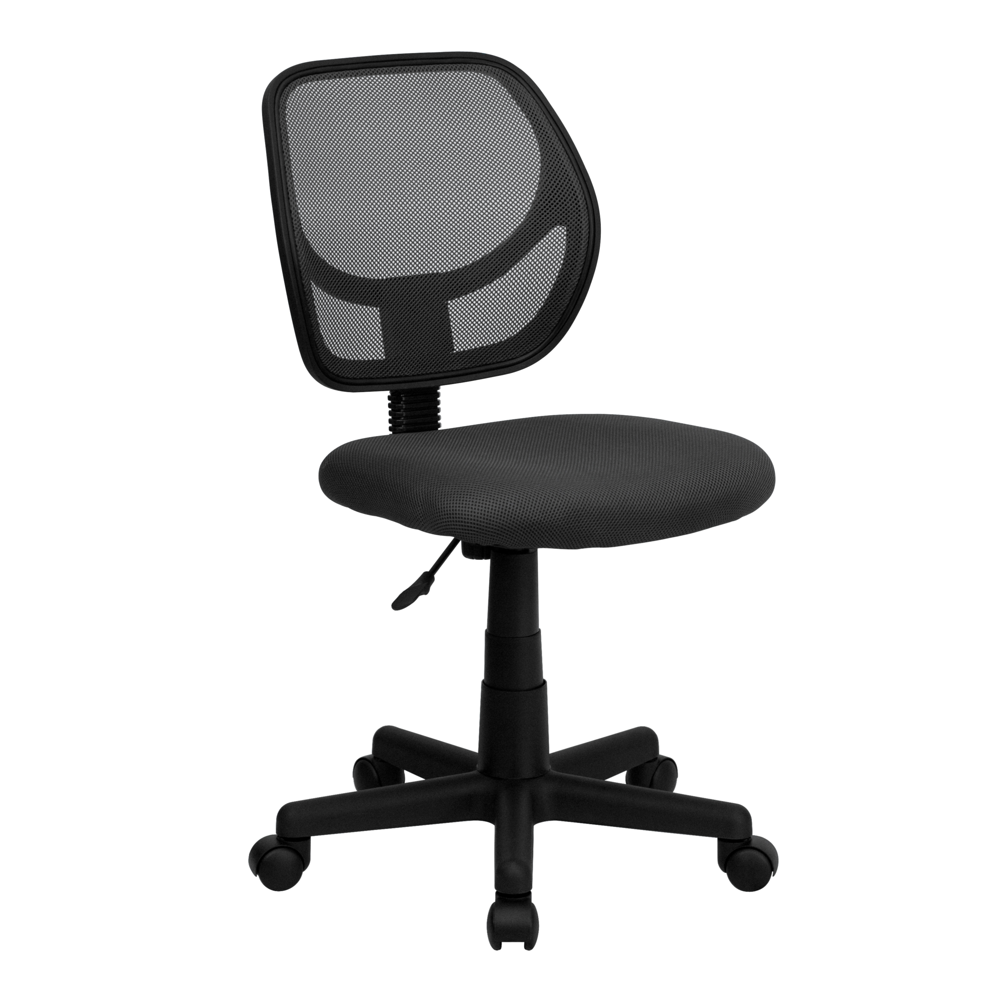 Flash Furniture, Low Back Gray Mesh Swivel Task Office Chair, Primary Color Gray, Included (qty.) 1, Model WA3074GY