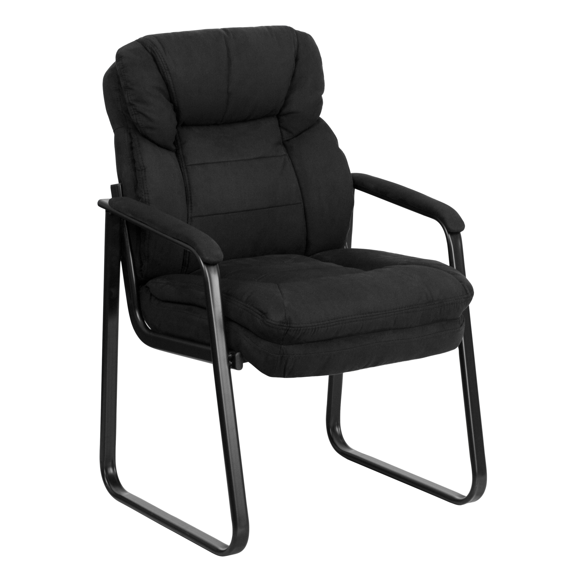 Flash Furniture, Black MIC Executive Chair with Lumbar Support, Primary Color Black, Included (qty.) 1, Model GO1156BK