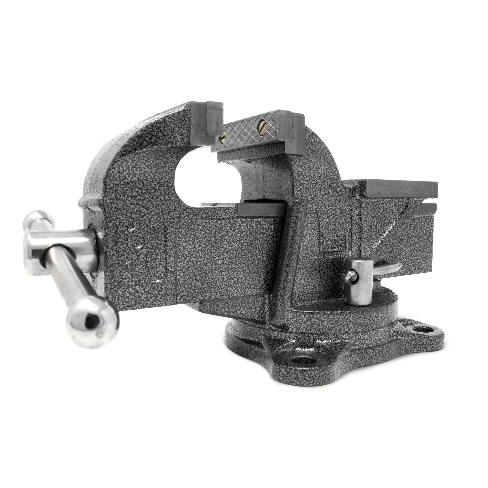 WEN, 3Inch Cast Iron Bench Vise with Swivel Base, Jaw Width 3 in, Jaw Capacity 3.25 in, Material Cast Iron, Model BV453