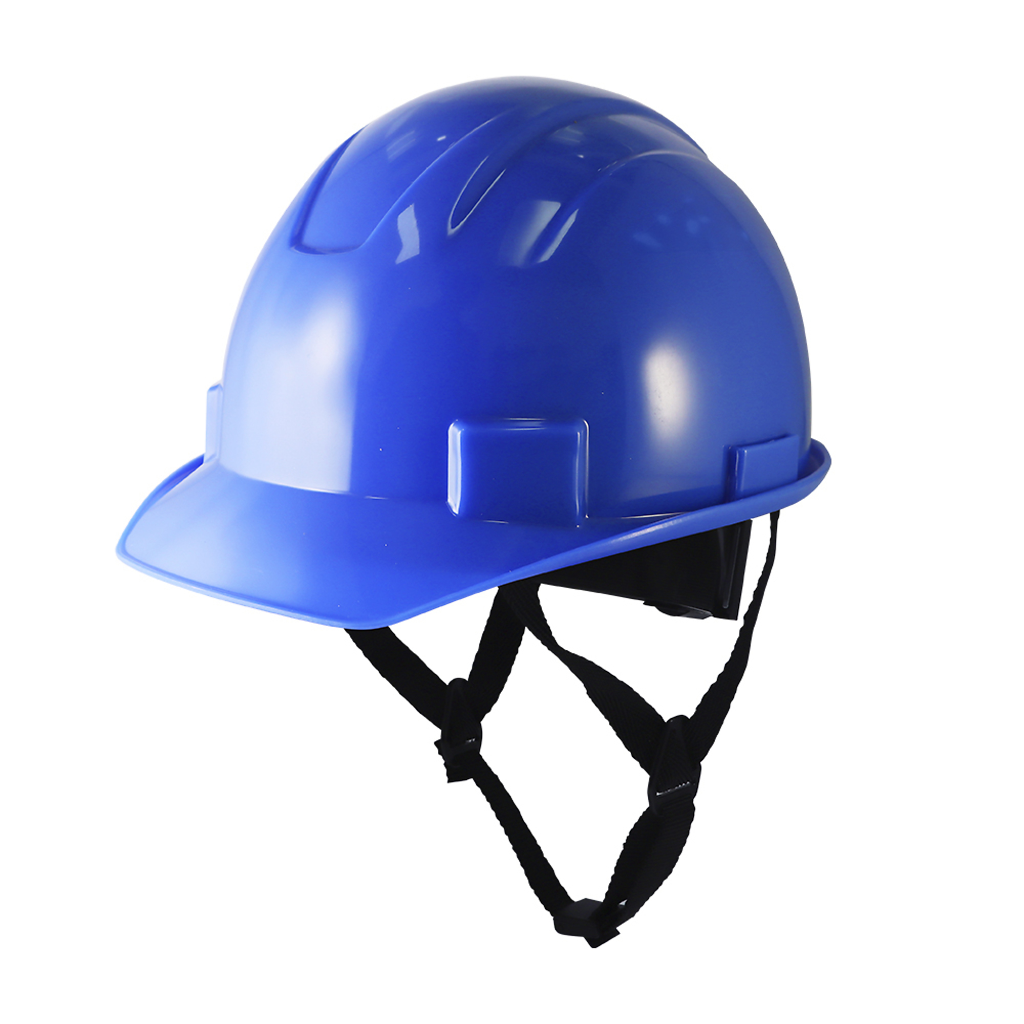 General Electric, Safety Helmet- Non-Vented- Blue, Hard Hat Style Helmet, Hat Size One Size, Color Blue, Model GH327B