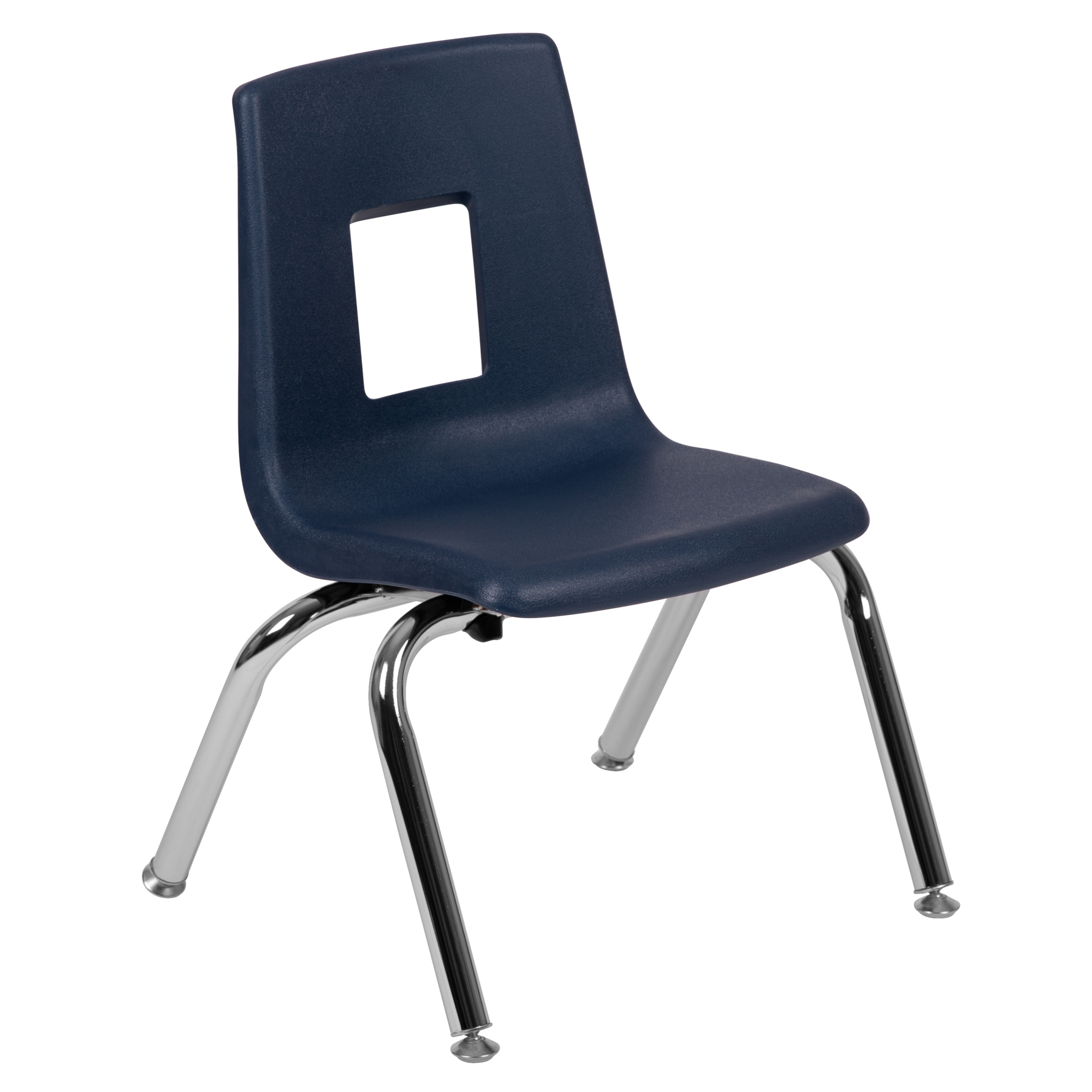 Flash Furniture, Navy Student Stack Chair 12Inch - Classroom Chair, Primary Color Blue, Included (qty.) 1, Model ADVSSC12NAVY
