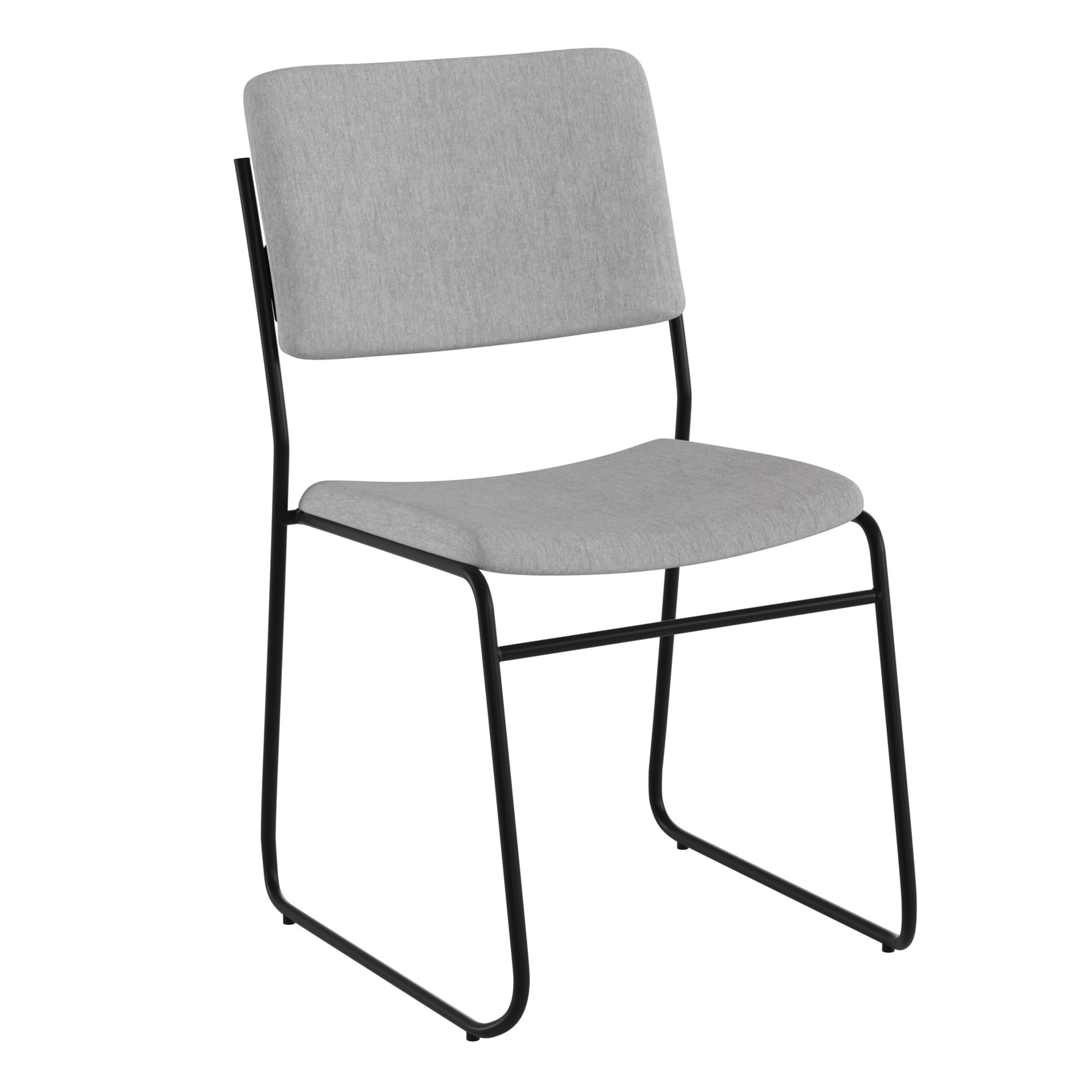 Flash Furniture, 500 lb. Capacity High Density Gray Fabric Chair, Primary Color Gray, Included (qty.) 1, Model XU8700GYB30
