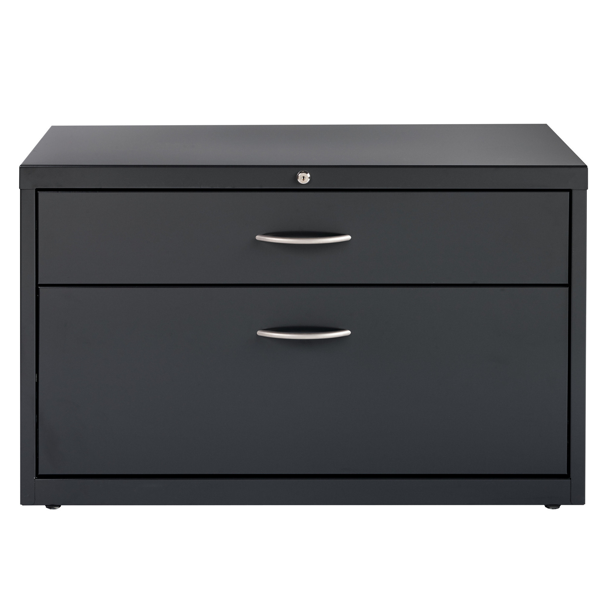 Hirsh Industries, 2 Drawer Credenza Lateral File Cabinet, Width 36 in, Depth 18.625 in, Height 22 in, Model 20505