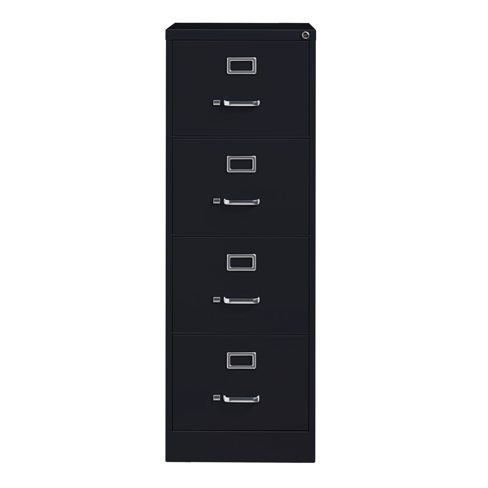 Hirsh Industries, 4 Drawer Legal Width File Cabinet Commercial Grade, Width 18 in, Depth 25 in, Height 52 in, Model 17549