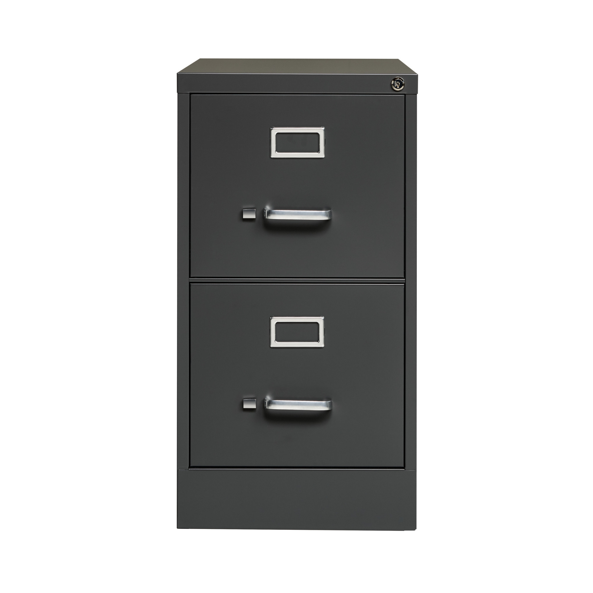 Hirsh Industries, 2 Drawer Letter W File Cabinet, Commerical Grade, Width 15 in, Depth 26.5 in, Height 28.375 in, Model 24065