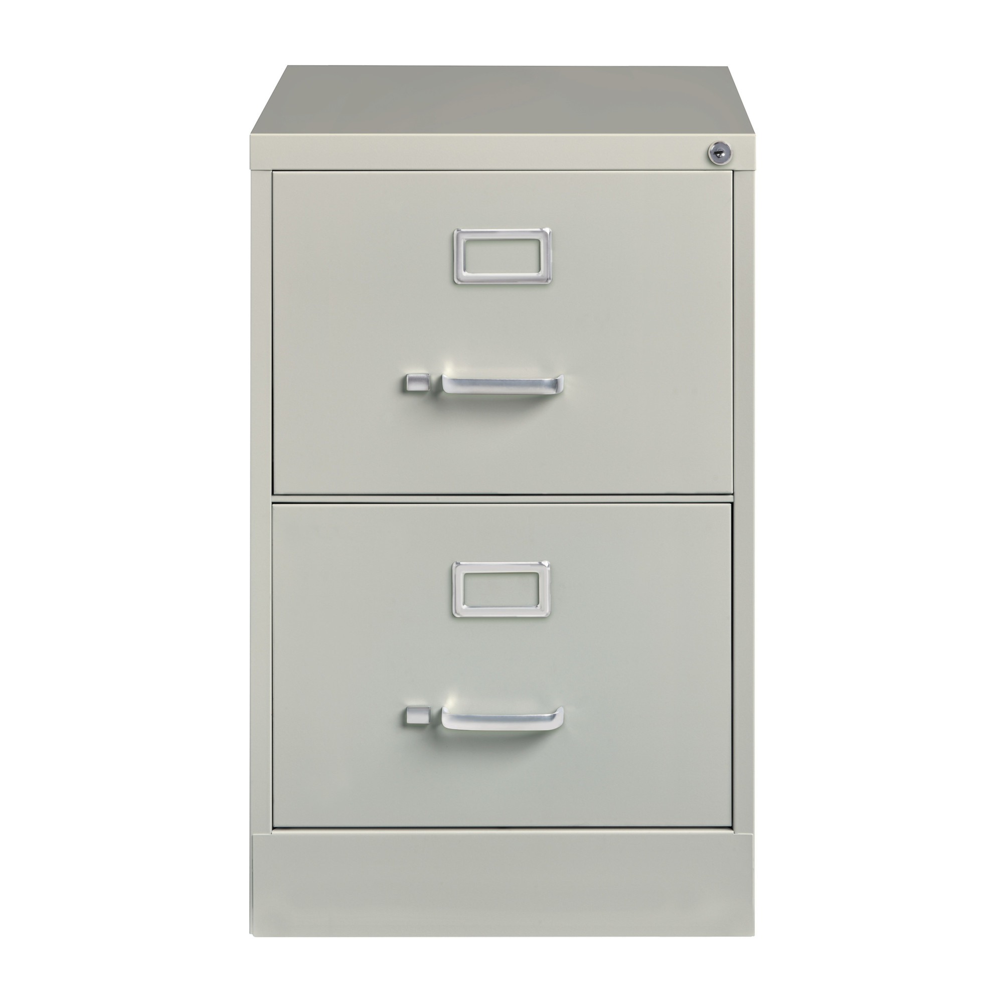 Hirsh Industries, 2 Drawer Legal Width File Cabinet Commercial Grade, Width 18 in, Depth 25 in, Height 28.375 in, Model 14414