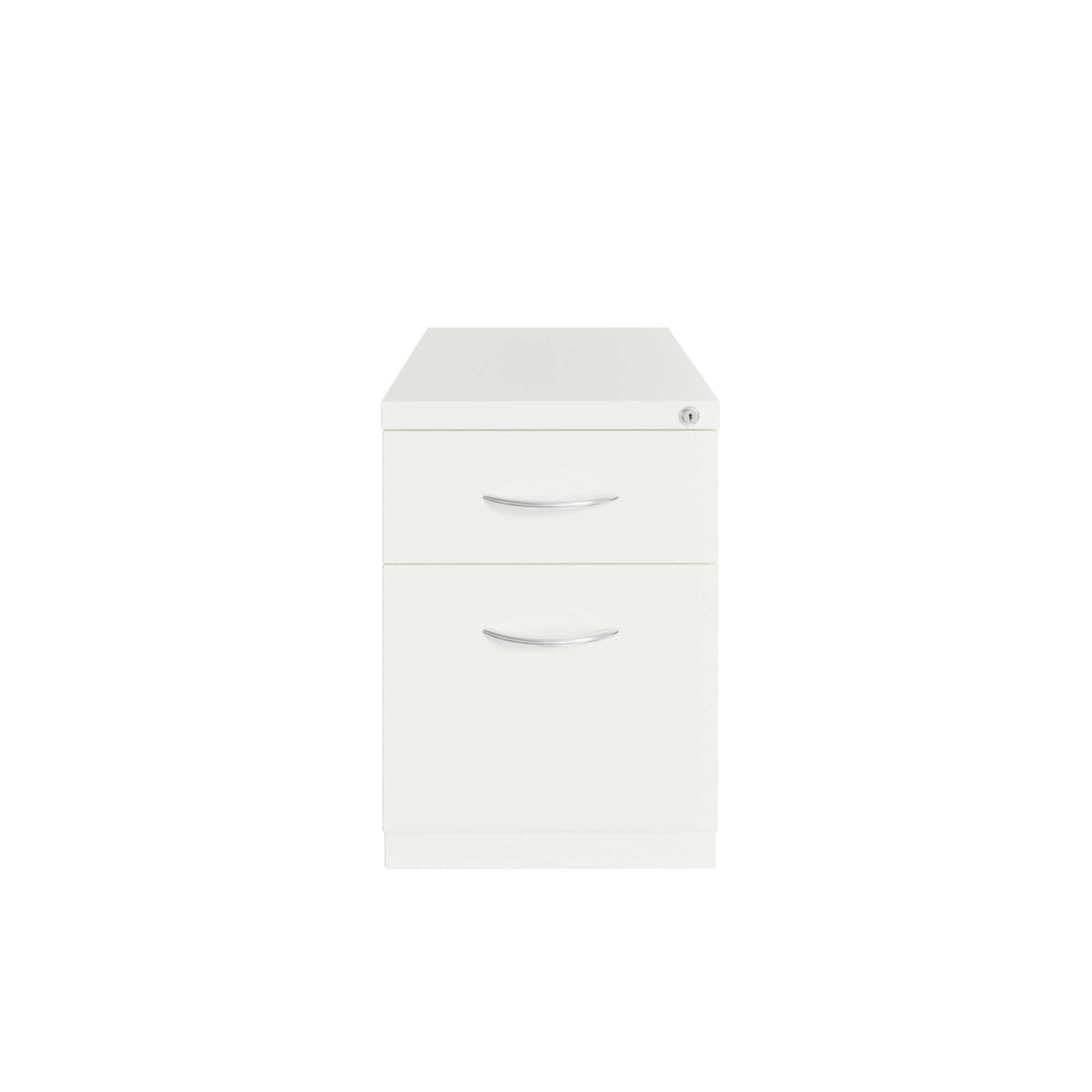 Hirsh Industries, Mobile Ped File Cabinet 2 Drawer, Letter Width, Width 15 in, Depth 19.875 in, Height 27.75 in, Model 24104