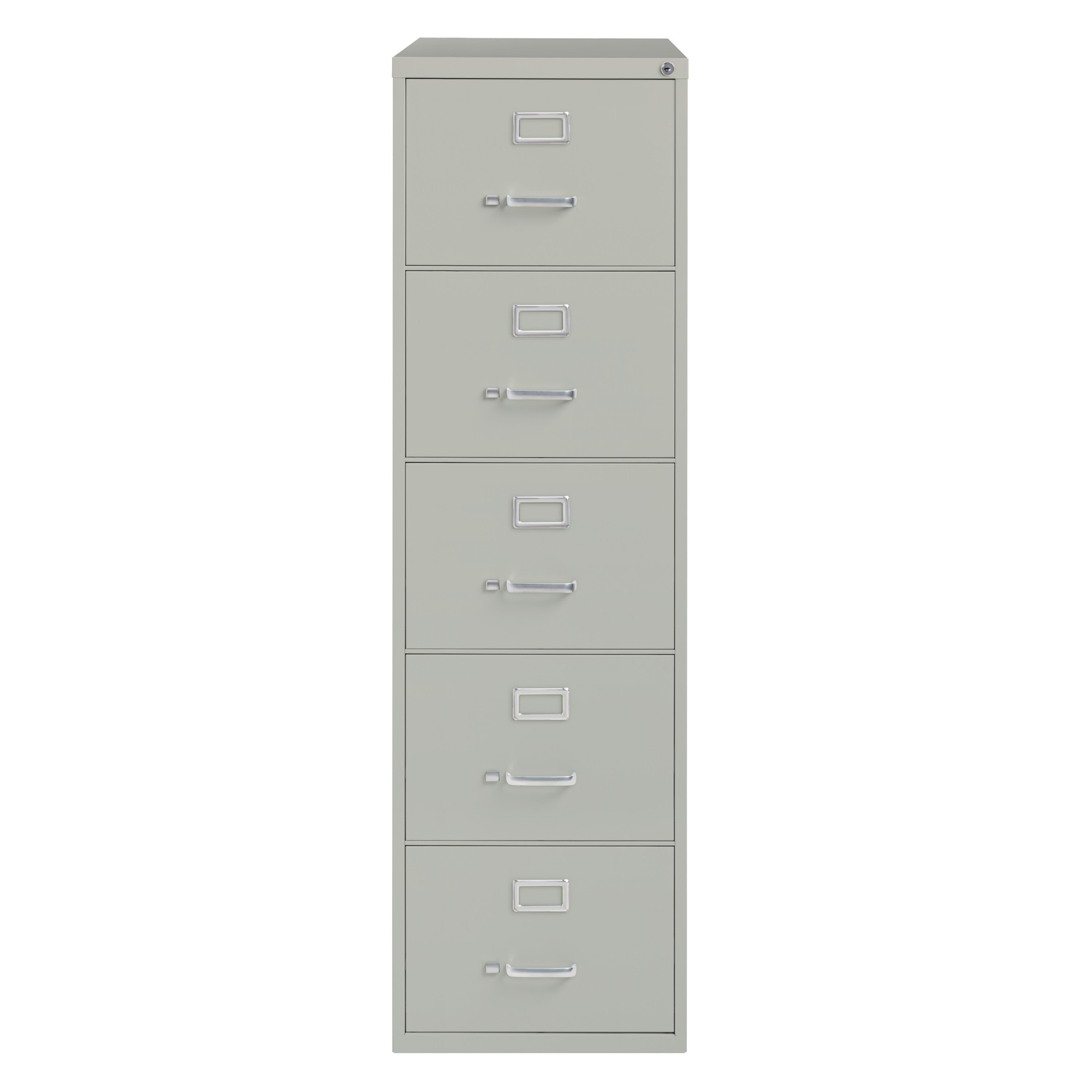 Hirsh Industries, 5 Drawer Legal Width File Cabinet Commercial Grade, Width 18 in, Depth 26.5 in, Height 61.375 in, Model 17782