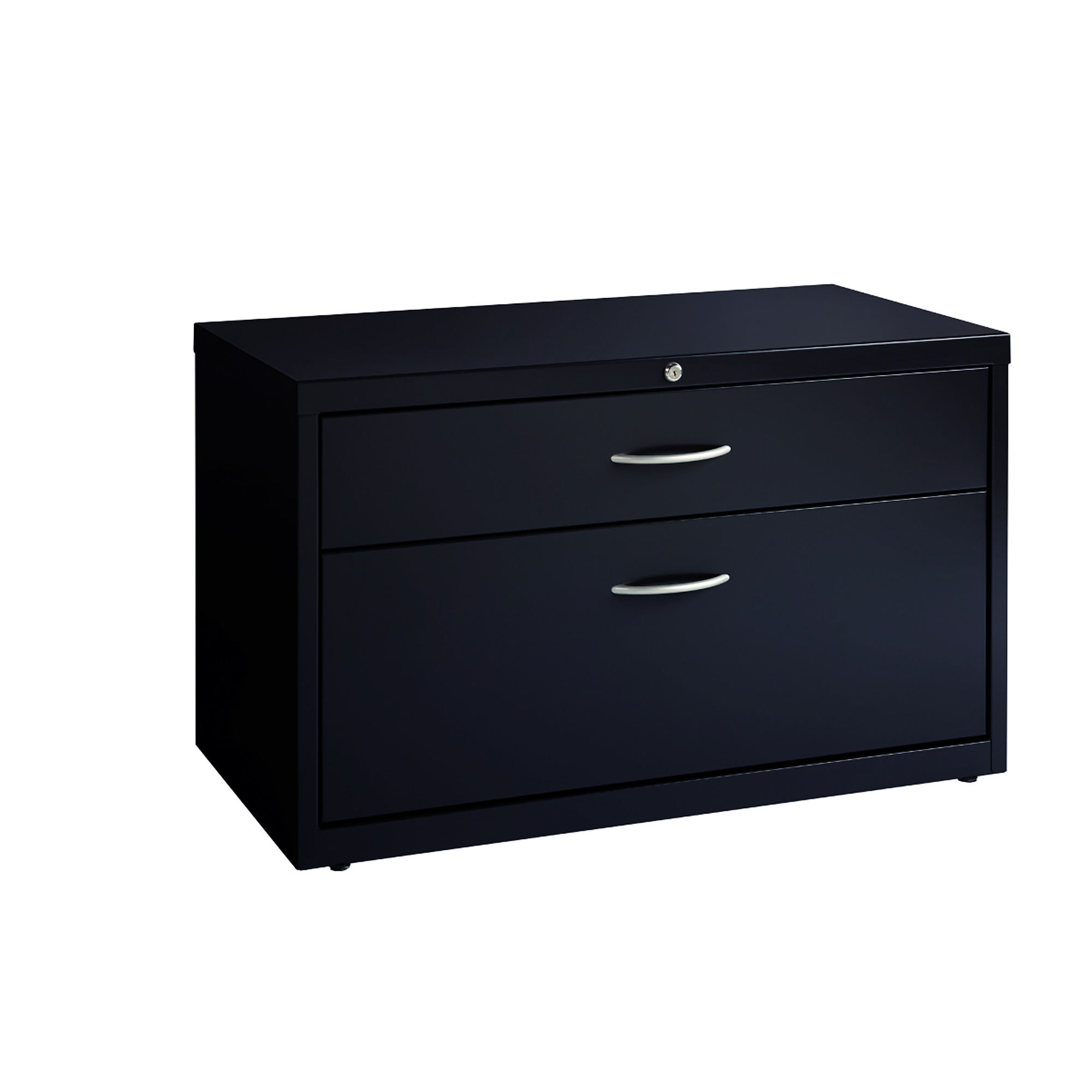Hirsh Industries, 2 Drawer Credenza Lateral File Cabinet, Width 36 in, Depth 18.625 in, Height 22 in, Model 20504