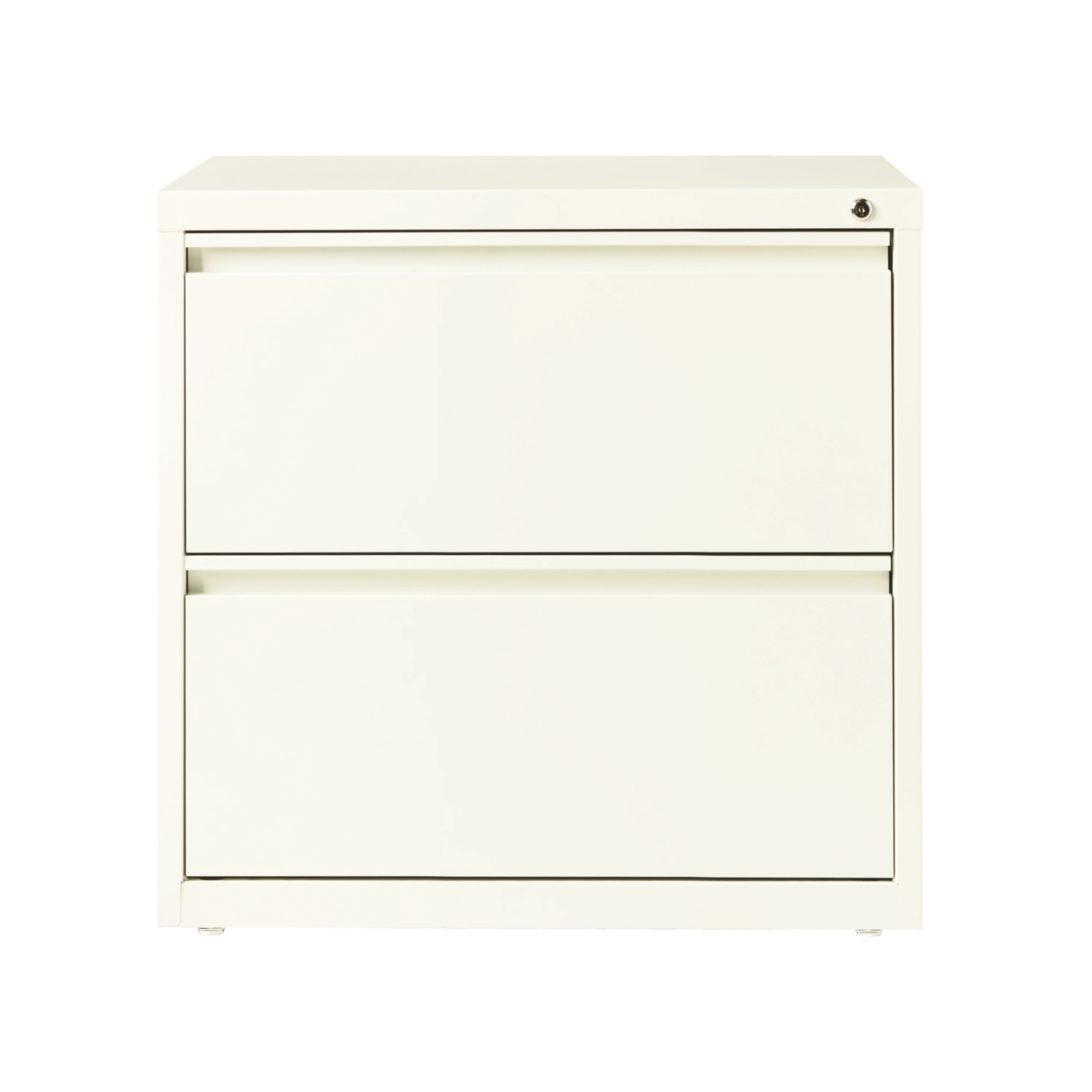 Hirsh Industries, 2 Drawer Lateral File Cabinet, Width 30 in, Depth 18.625 in, Height 28 in, Model 20654