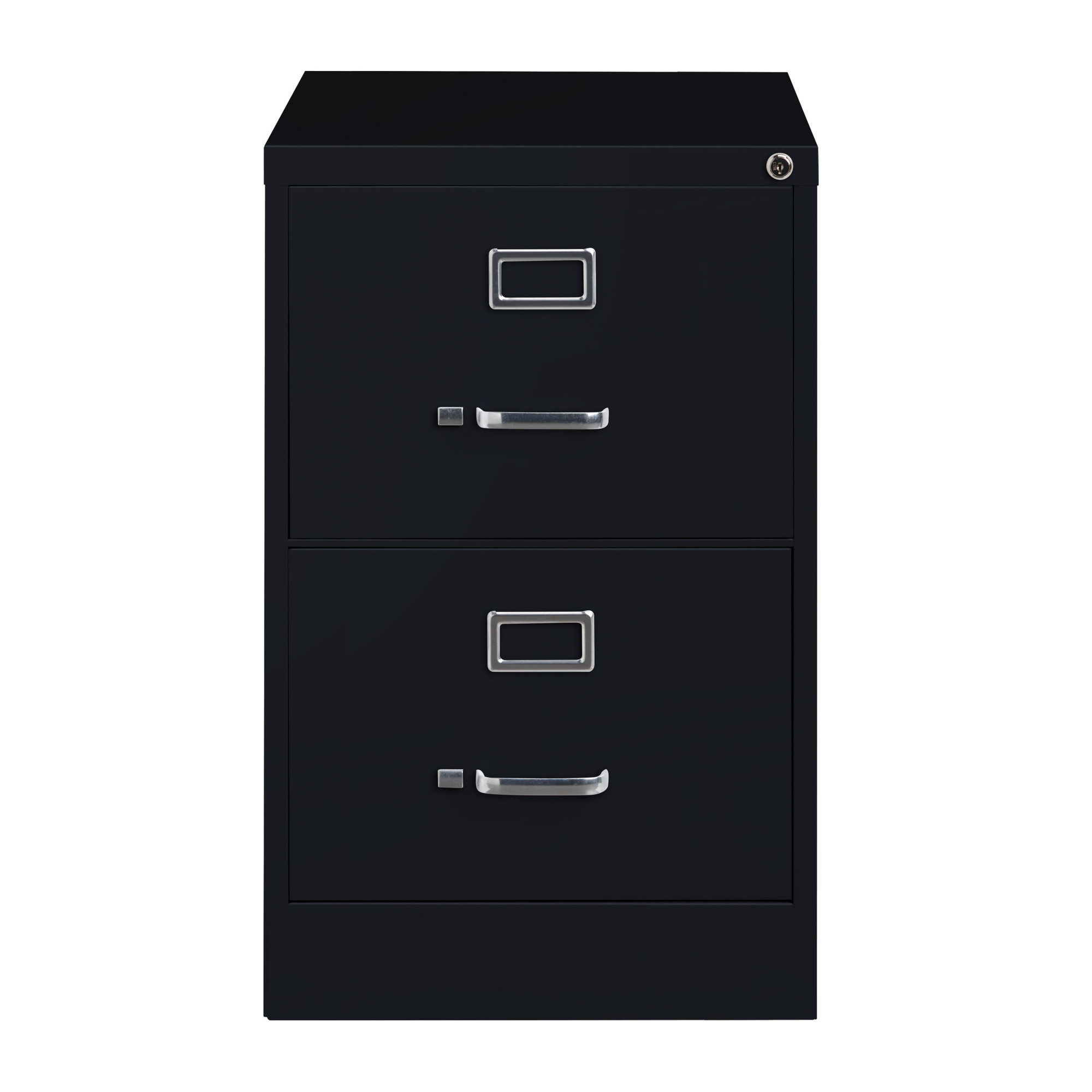 Hirsh Industries, 2 Drawer Legal Width File Cabinet Commercial Grade, Width 18 in, Depth 25 in, Height 28.375 in, Model 14413