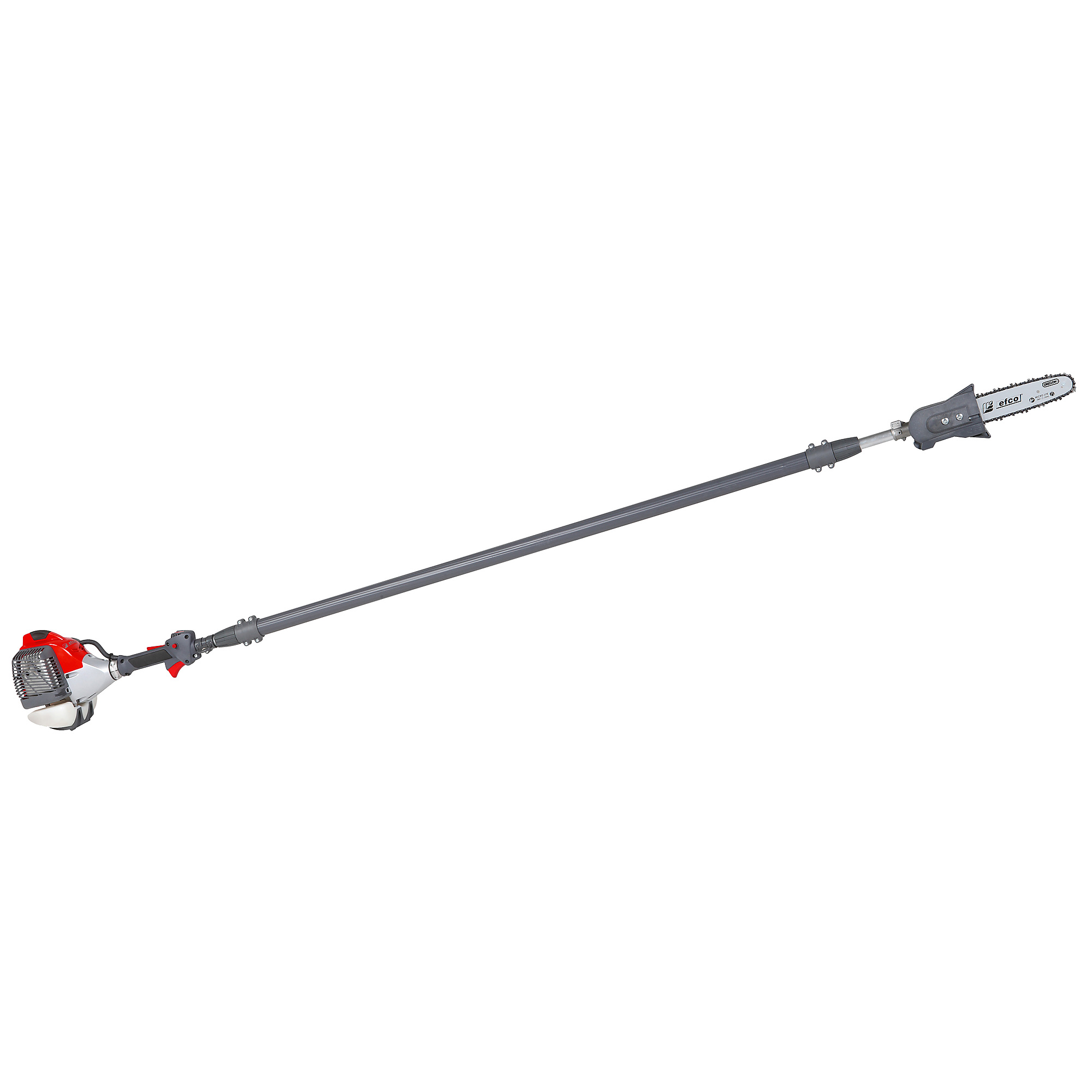 Efco, Professional Telescopic Pole Saw Adjustable Head, Bar Length 10 in, Operating Height 12.5 ft, Model PTX2710