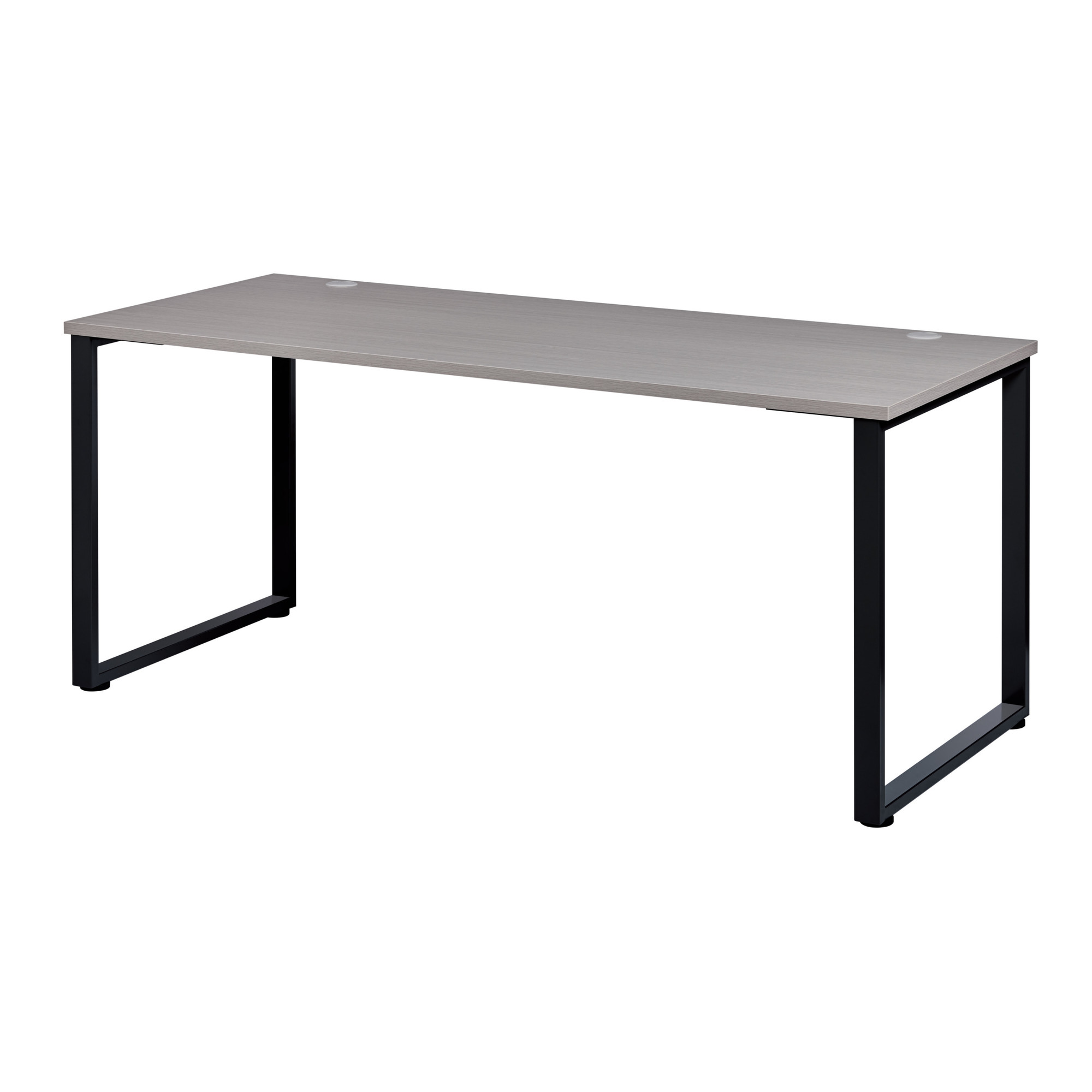 Hirsh Industries, Office Dimensions Open Desk with O-leg, Width 70.9 in, Height 29.9 in, Depth 23.6 in, Model 24780