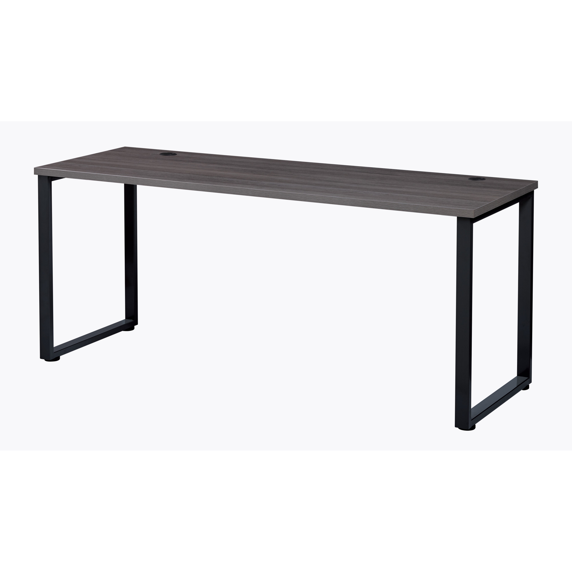 Hirsh Industries, Office Dimensions Open Desk with O-leg, Width 59 in, Height 29.9 in, Depth 23.6 in, Model 24786