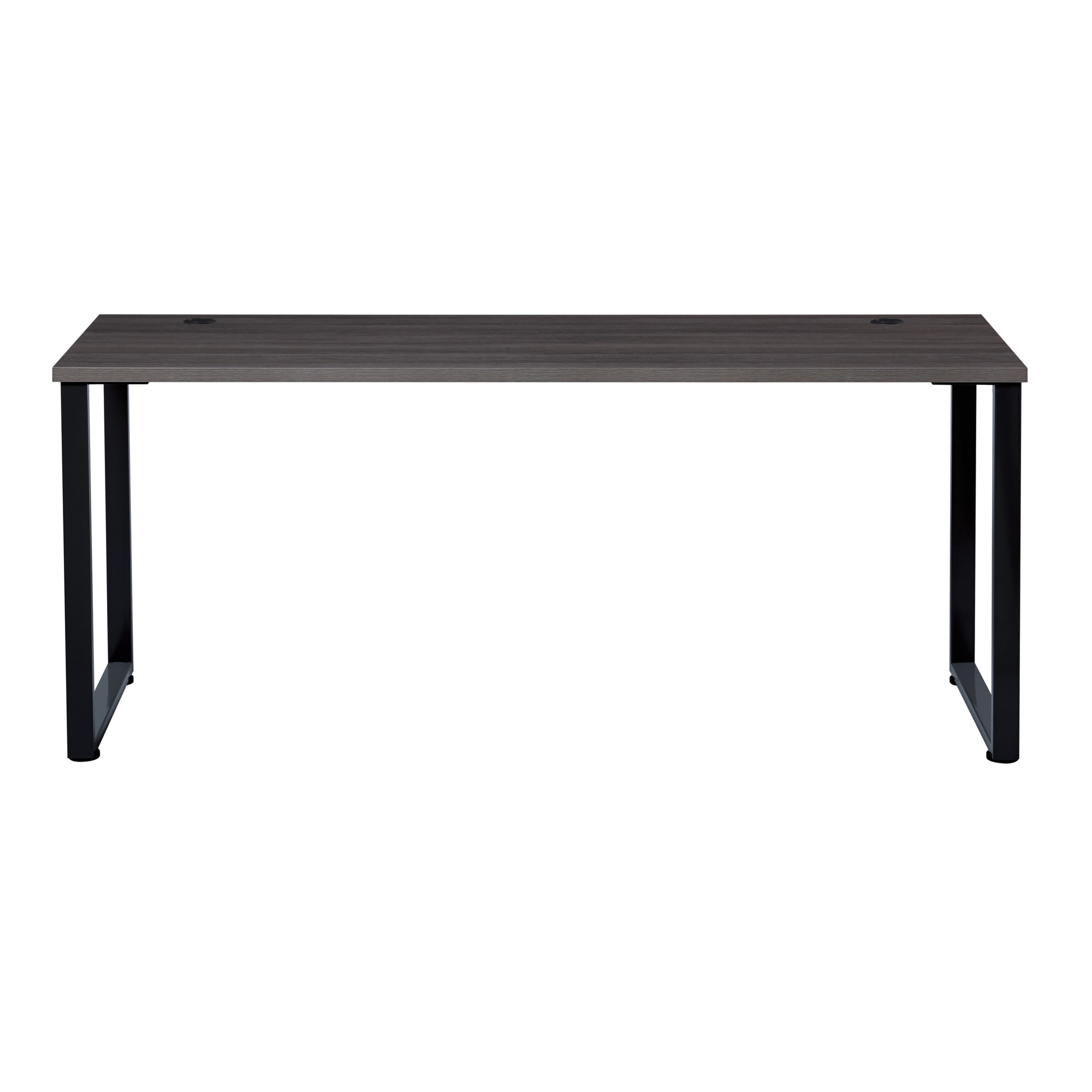 Hirsh Industries, Office Dimensions Open Desk with O-leg, Width 70.9 in, Height 29.9 in, Depth 29.5 in, Model 24782