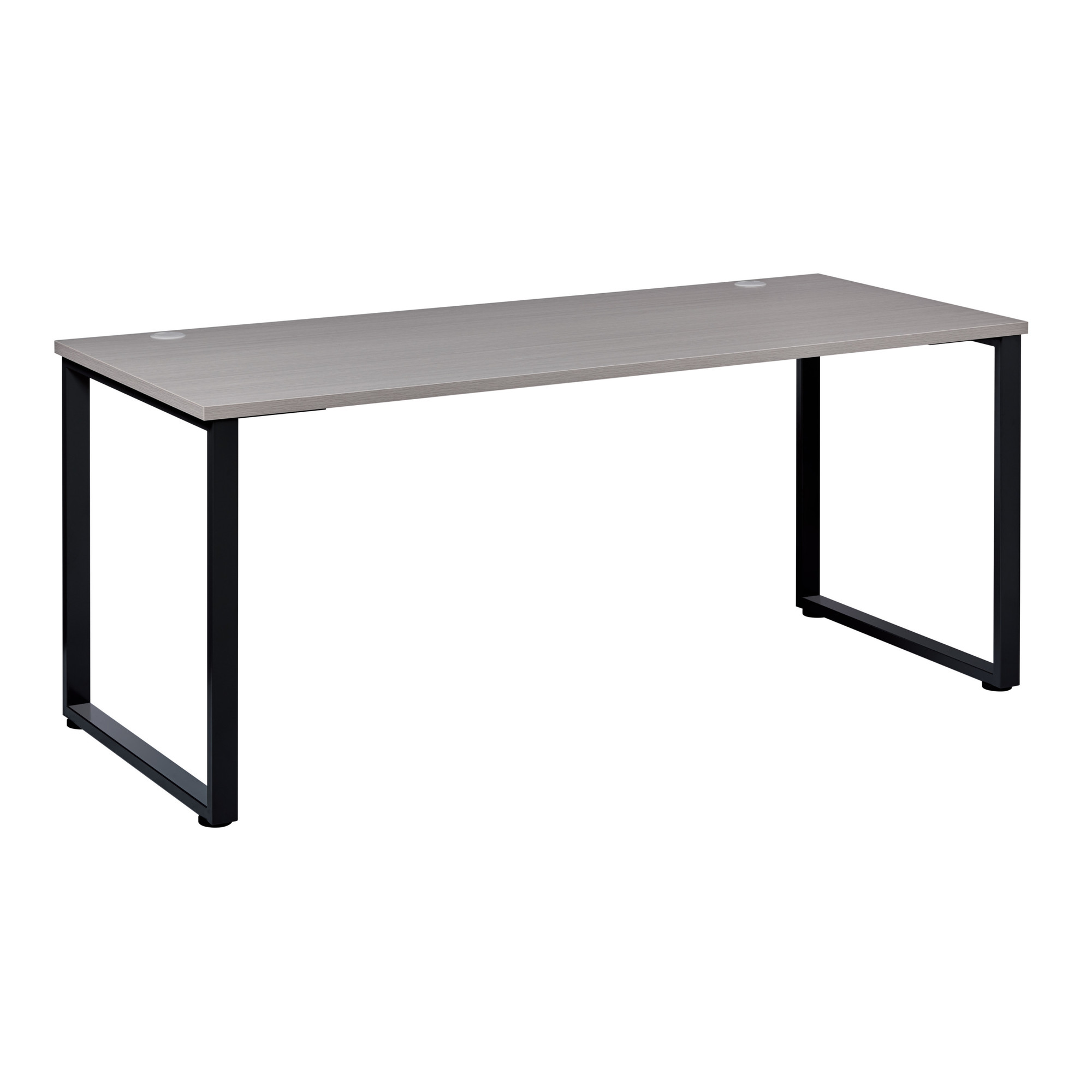Hirsh Industries, Office Dimensions Open Desk with O-leg, Width 59 in, Height 29.9 in, Depth 23.6 in, Model 24785