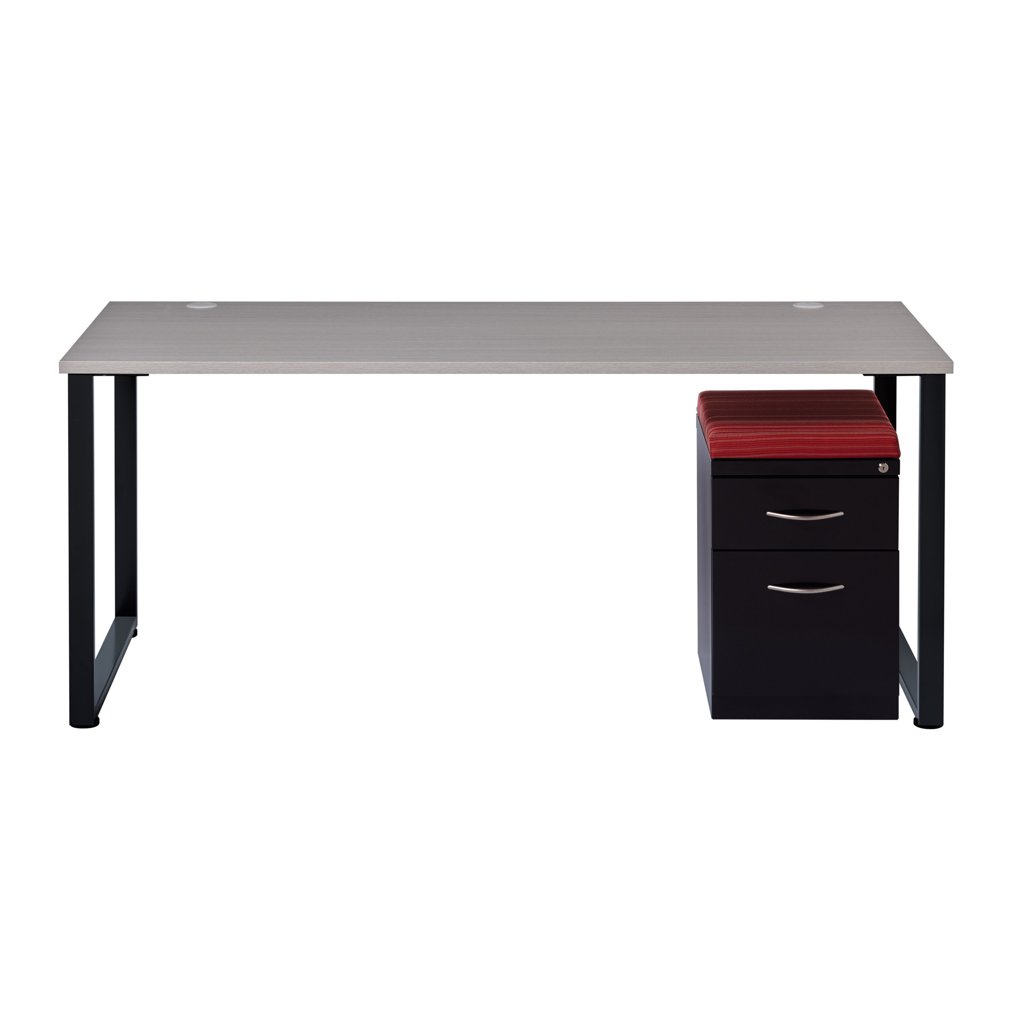 Hirsh Industries, Folding Home Office Desk for Home or Office, Width 43.375 in, Height 29.75 in, Depth 21.625 in, Model 24969
