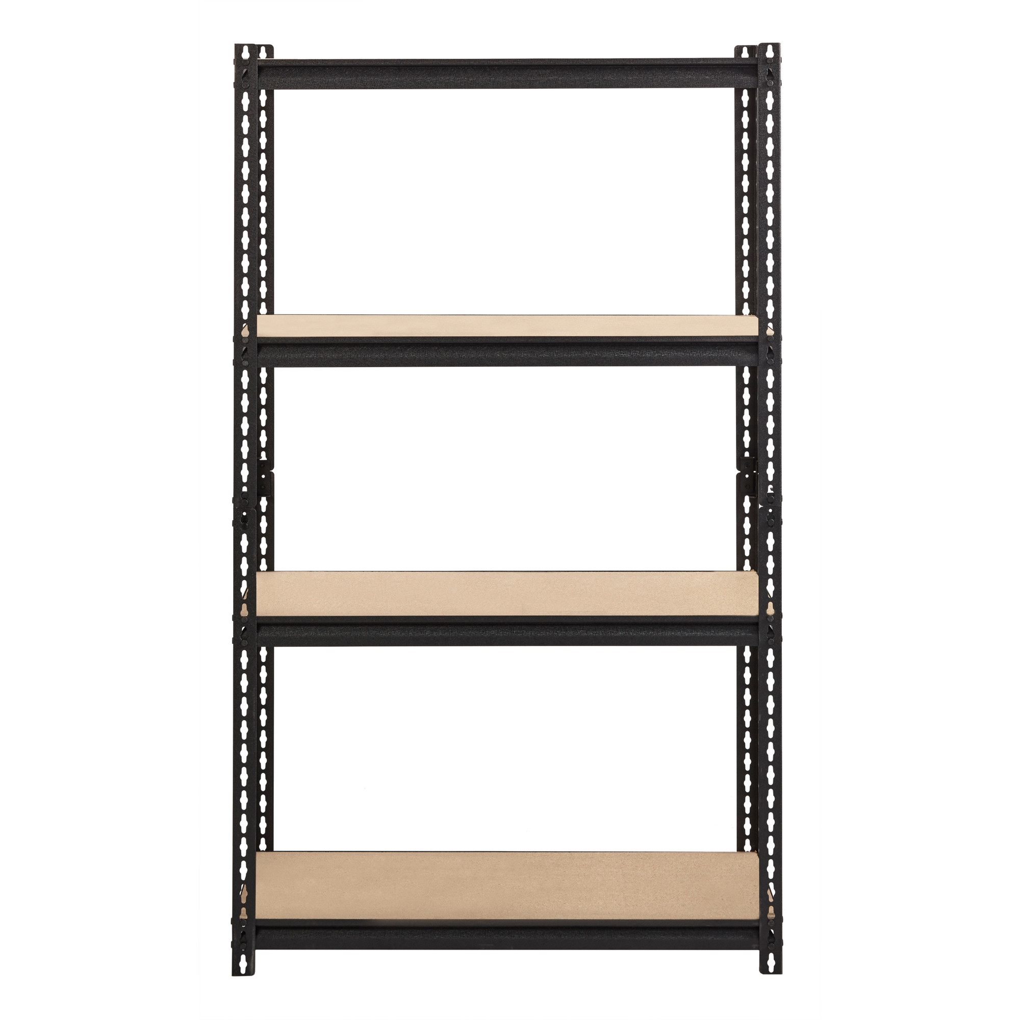 Hirsh Industries, 2300 Riveted Steel Shelving, 4-Shelf Unit, Width 36 in, Depth 18 in, Material Steel, Model 20991