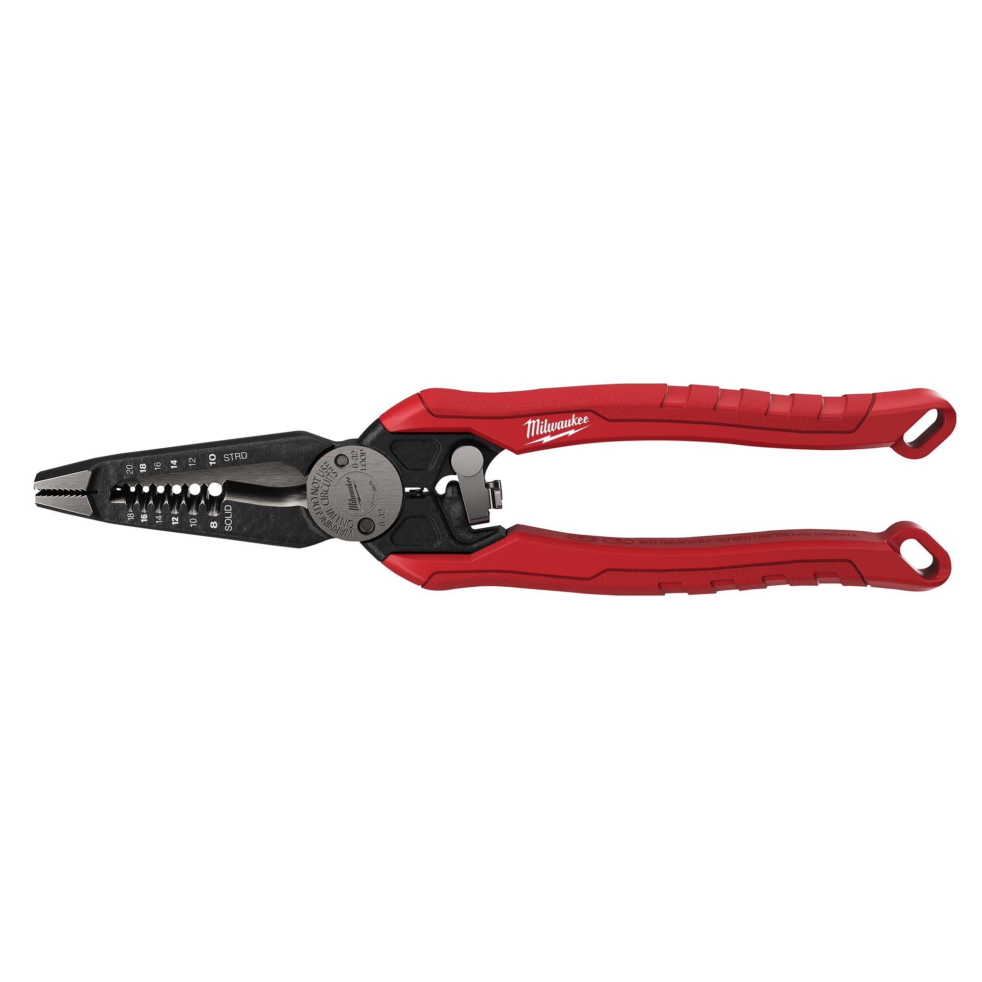 Milwaukee, 7Inch1 High-Leverage Combination Pliers, Pieces (qty.) 1, Material Steel, Model 48-22-3078