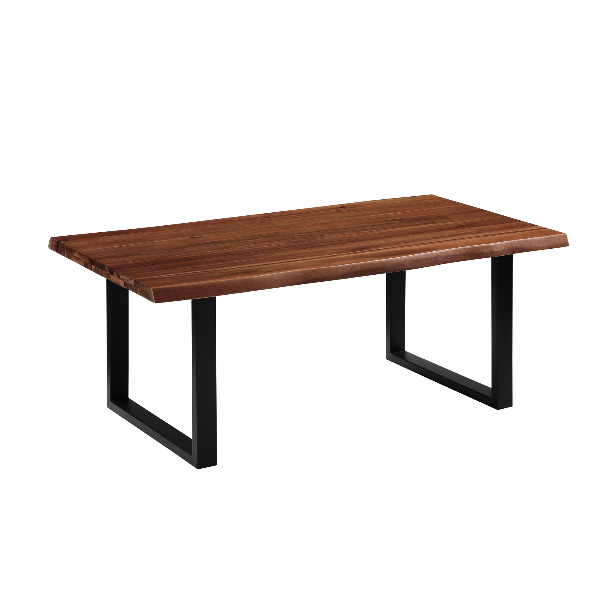 Merry Products, Oregon Live Edge Coffee Table, Height 17 in, Width 24 in, Length 44 in, Model TBT0261100800