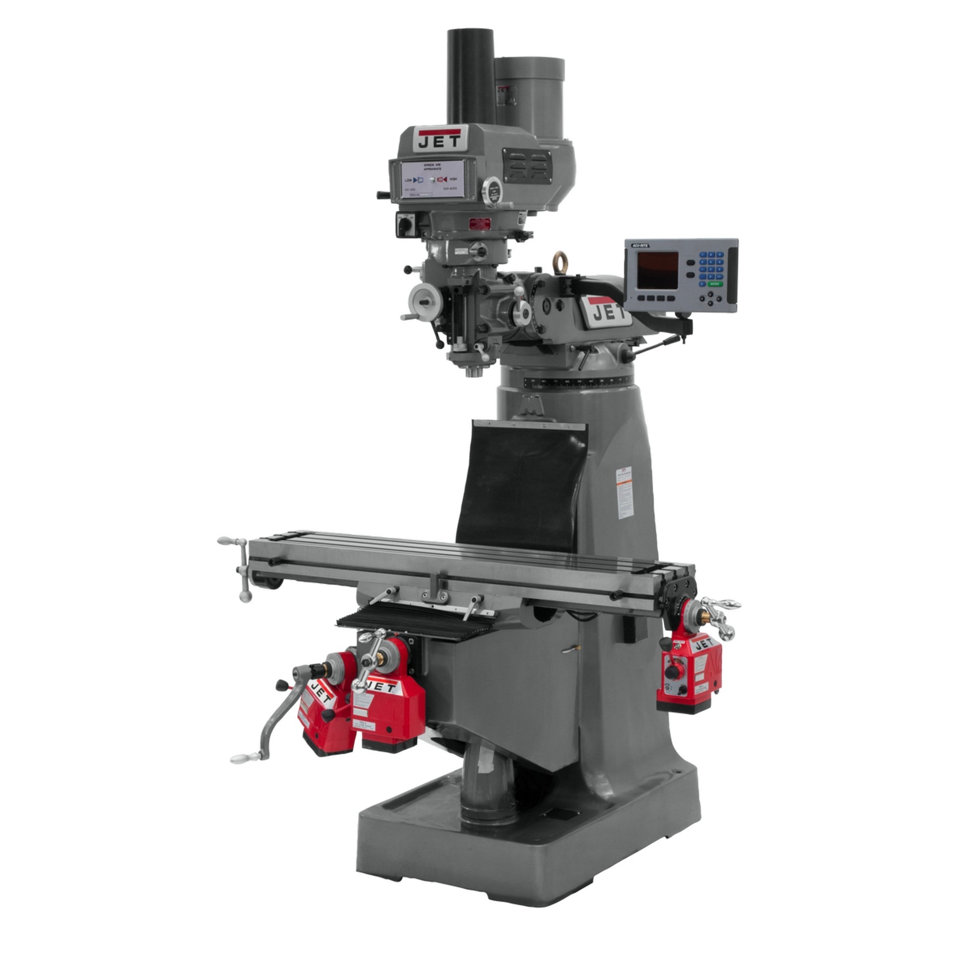 JET, Milling Machine, Horsepower 3 HP, Volts Multi, Model JTM-4VS