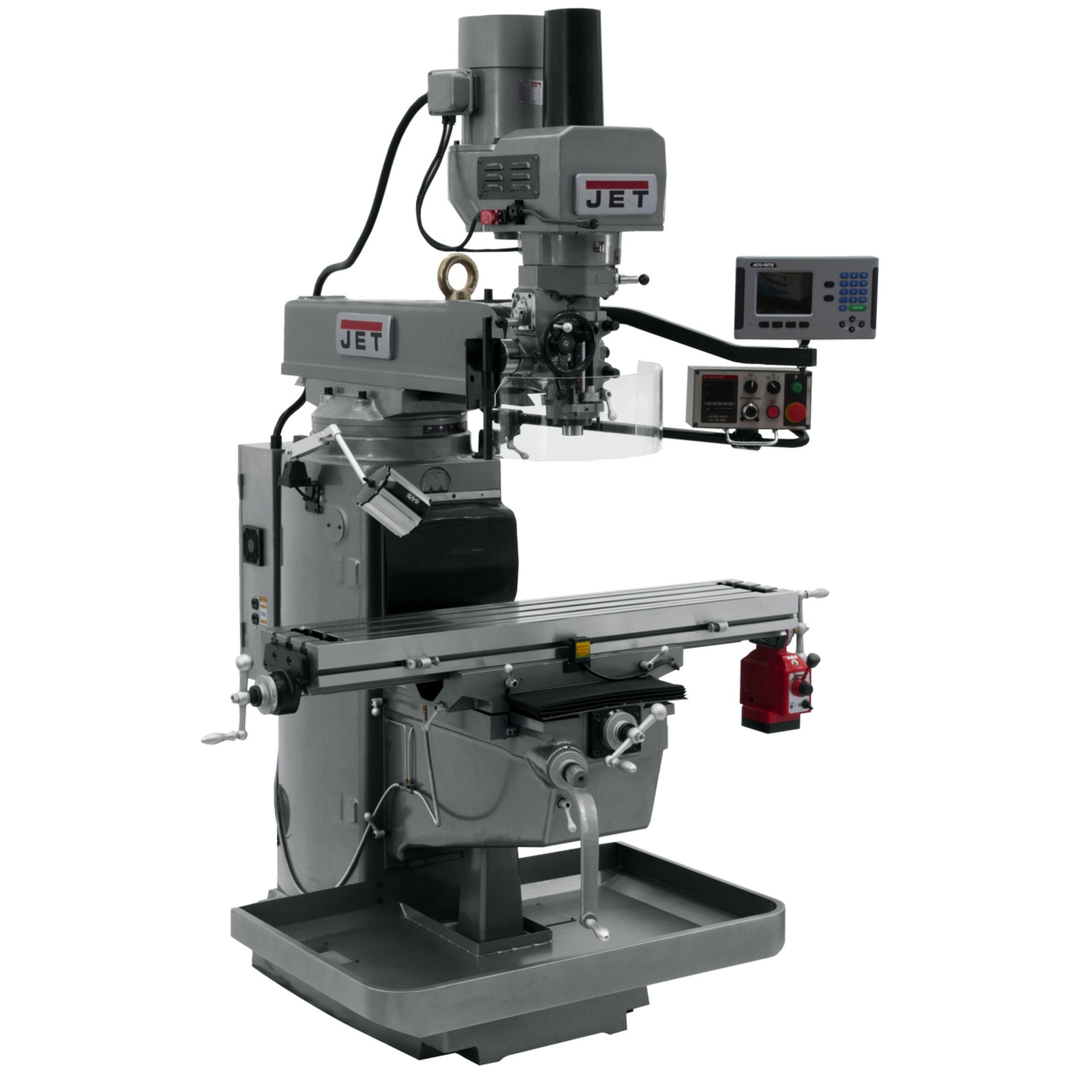 JET, Milling Machine, Horsepower 3 HP, Volts 230 Model JTM-1050EVS2/230