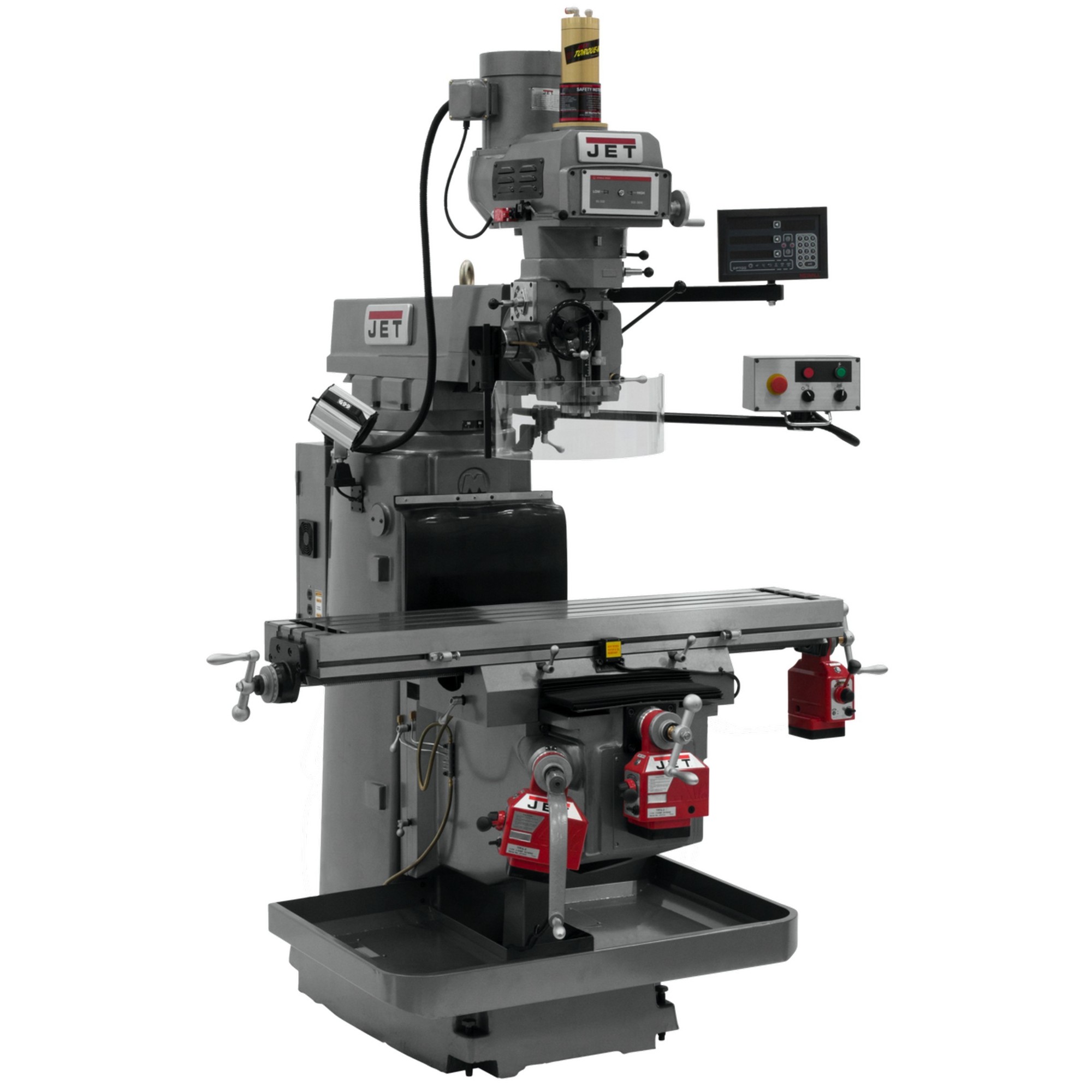 JET, Milling Machine, Horsepower 5 HP, Volts Multi, Model JTM-1254VS