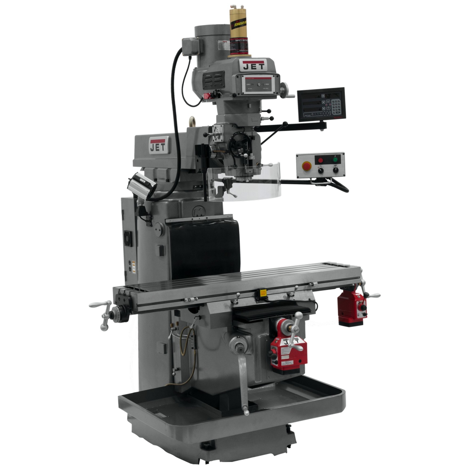 JET, Milling Machine, Horsepower 5 HP, Volts Multi, Model JTM-1254VS