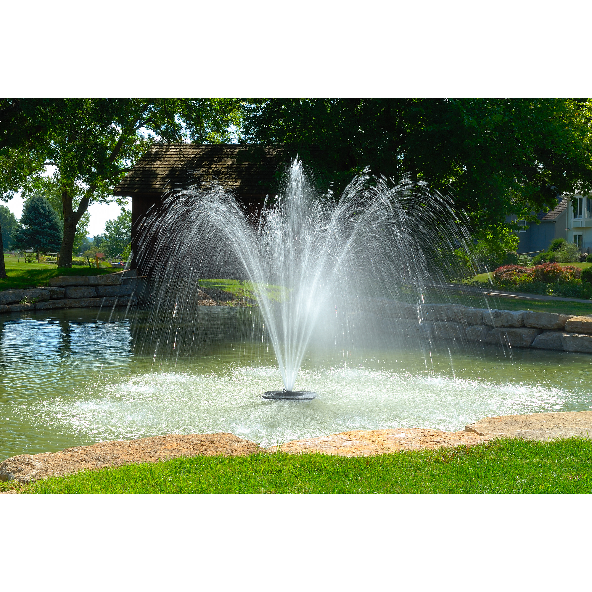 Outdoor Water Solutions, Palatial Solar - 1/2hp Solar Display Fountain, Volts 36, Model SDF054